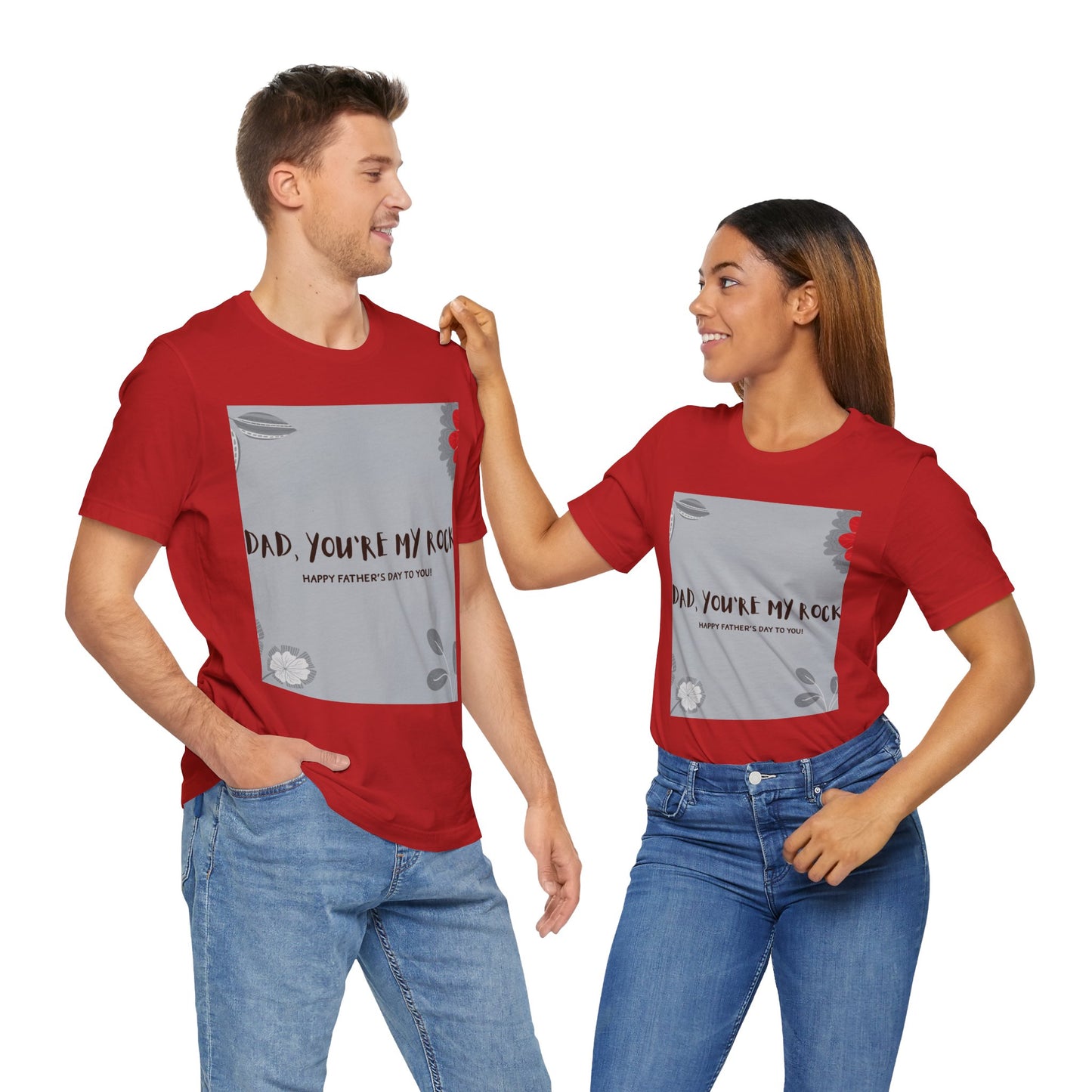 Father's Day Unisex Tee, Dad Gift Shirt, Casual Reminder, Family Love Apparel, Thoughtful Father's Day Gift
