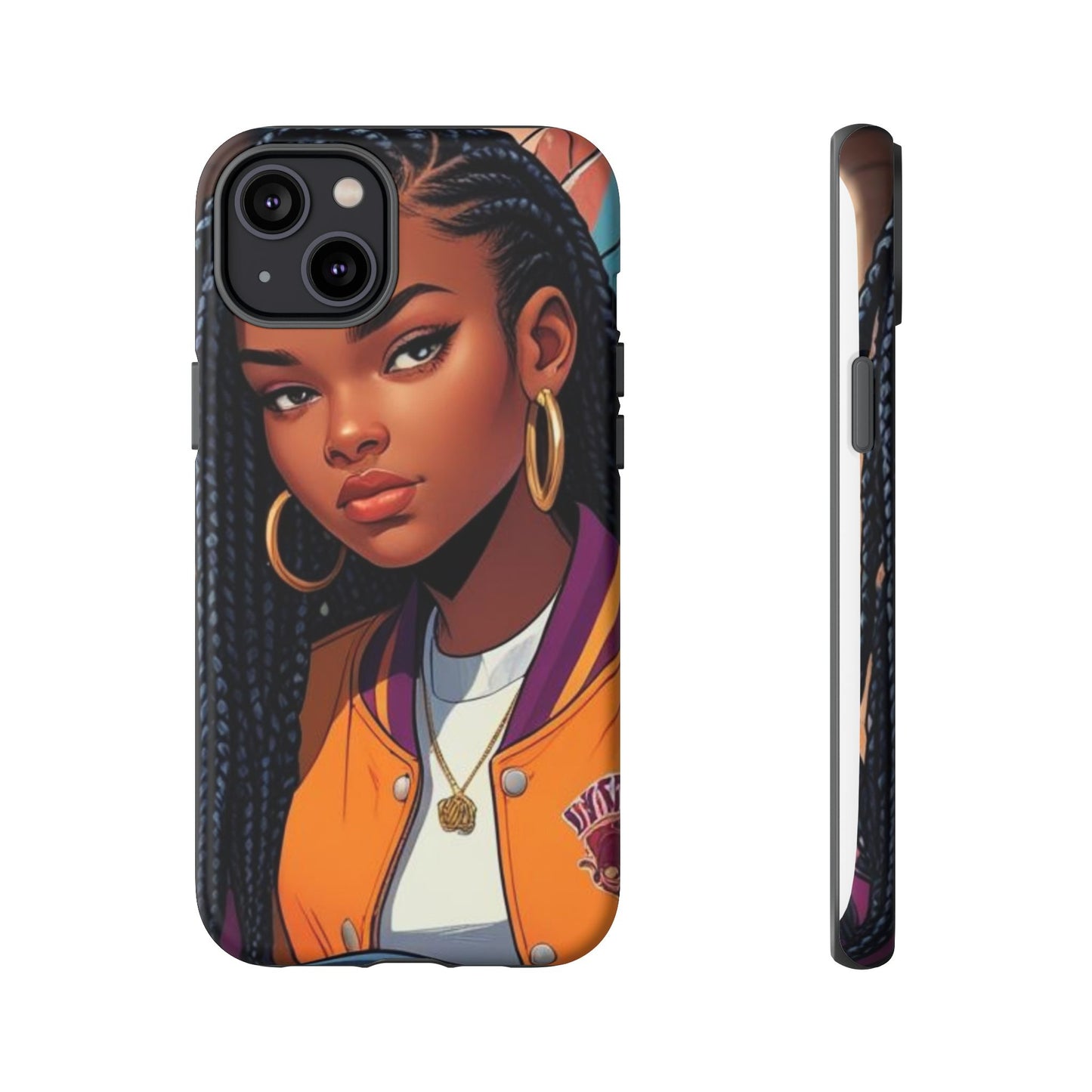 Stylish Phone Case - Urban Vibe, Tough Cases, Unique Artwork, Gifts for Teens, Trendy Accessories, Phone Protection, Girls