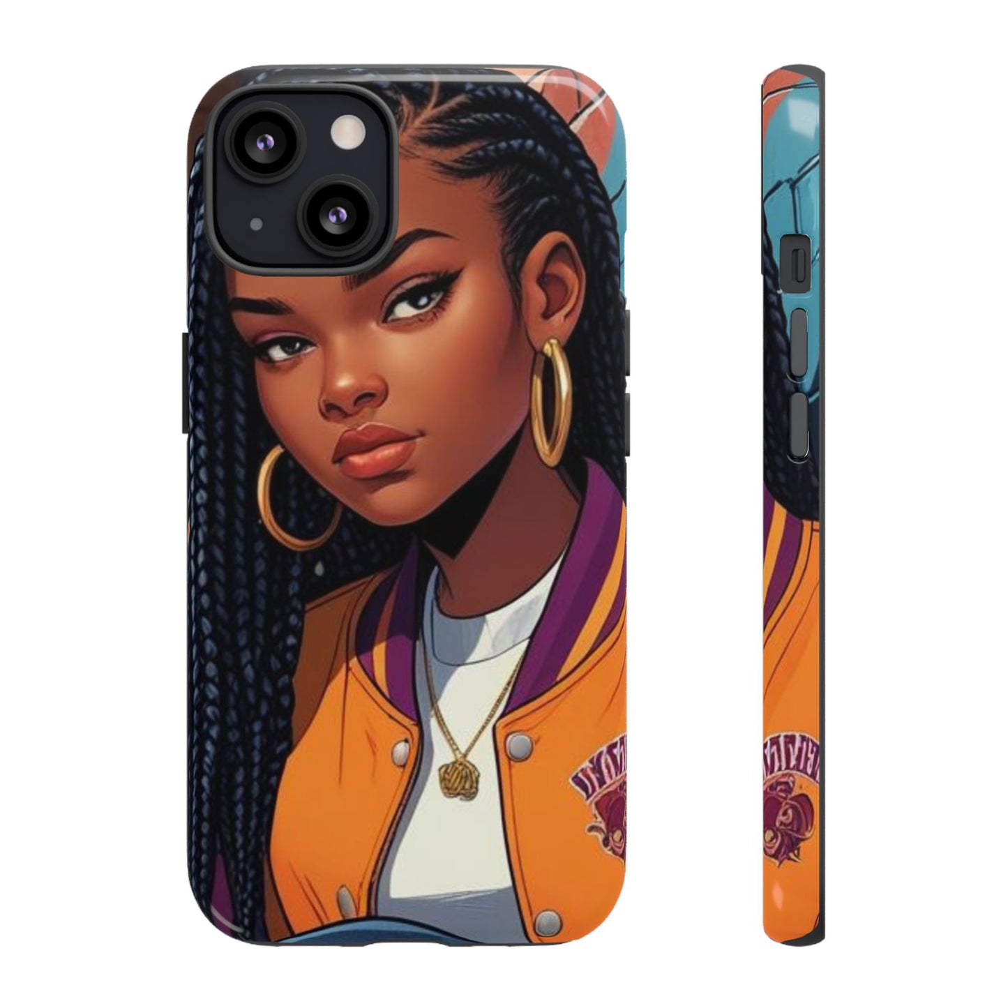 Stylish Phone Case - Urban Vibe, Tough Cases, Unique Artwork, Gifts for Teens, Trendy Accessories, Phone Protection, Girls