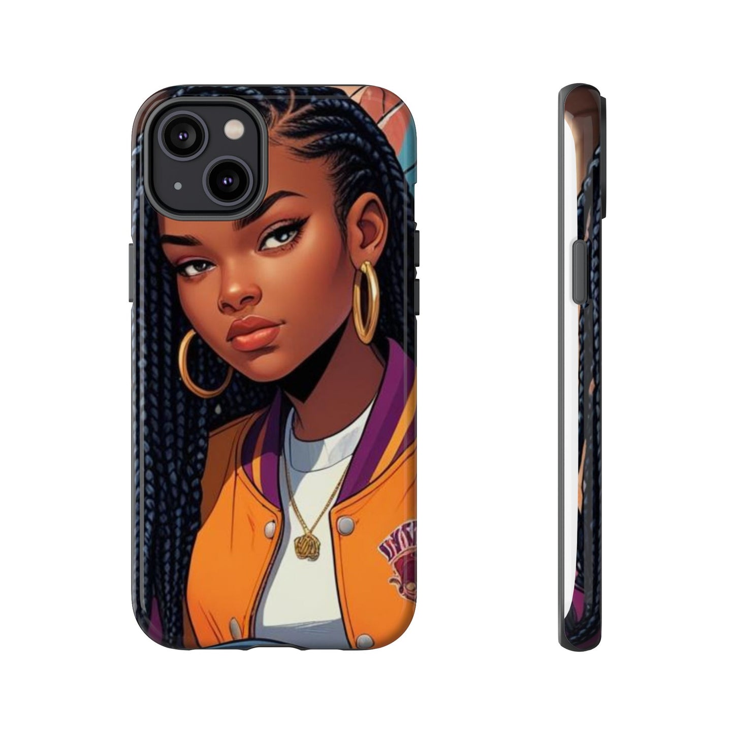 Stylish Phone Case - Urban Vibe, Tough Cases, Unique Artwork, Gifts for Teens, Trendy Accessories, Phone Protection, Girls