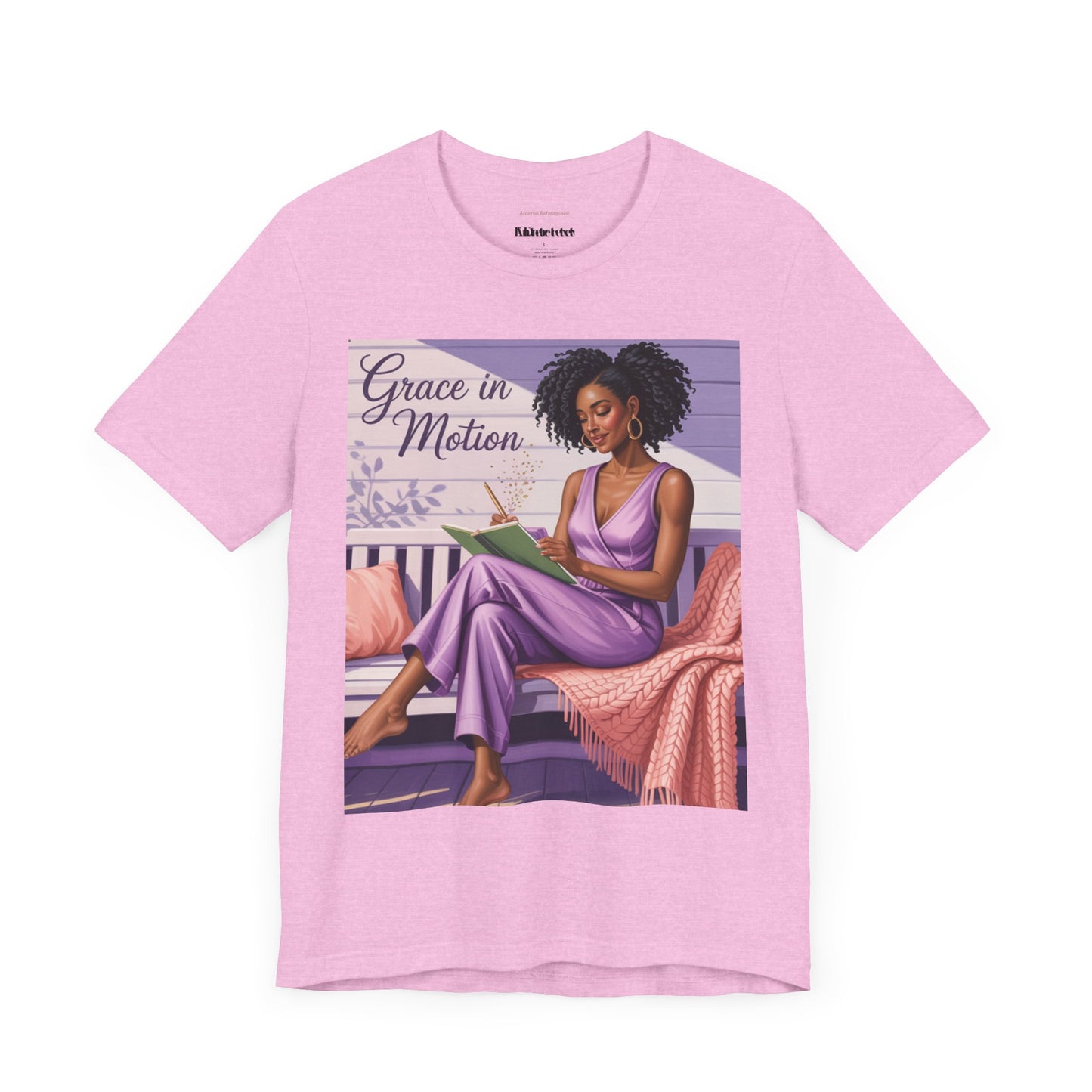 Grace in Motion Unisex Jersey Tee - Empowering Art for Relaxation and Self-Care