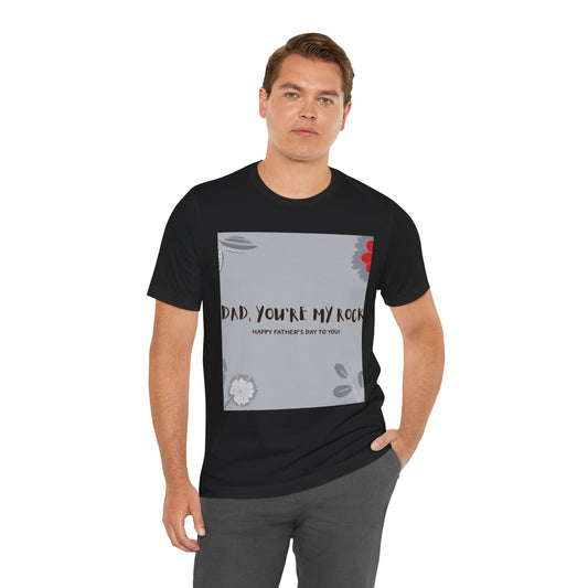 Father's Day Unisex Tee, Dad Gift Shirt, Casual Reminder, Family Love Apparel, Thoughtful Father's Day Gift