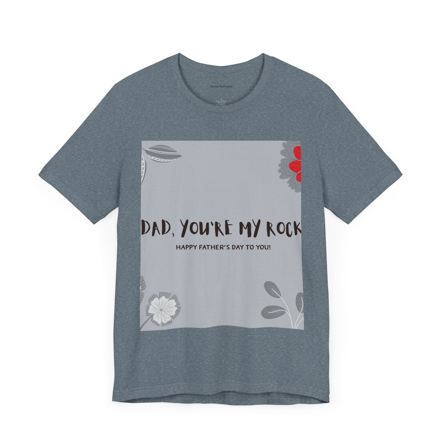 Father's Day Unisex Tee, Dad Gift Shirt, Casual Reminder, Family Love Apparel, Thoughtful Father's Day Gift