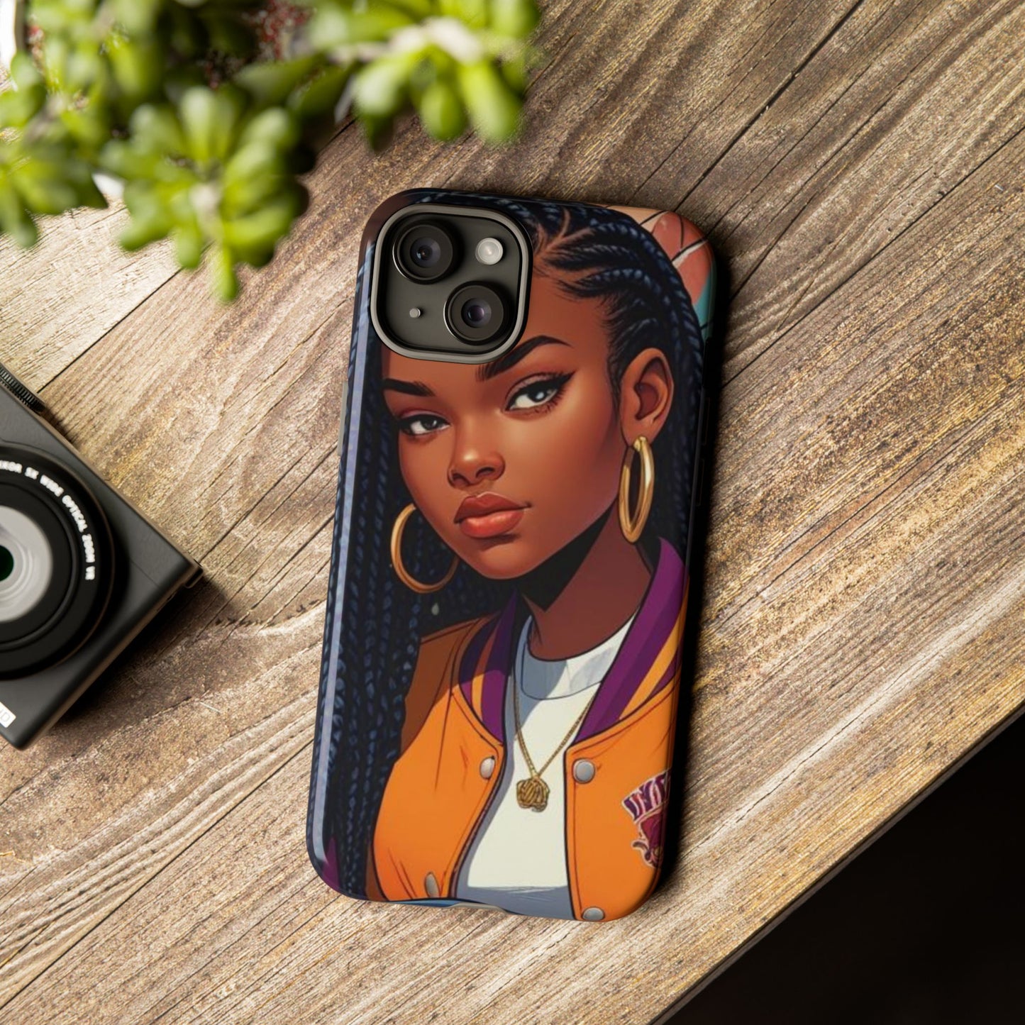Stylish Phone Case - Urban Vibe, Tough Cases, Unique Artwork, Gifts for Teens, Trendy Accessories, Phone Protection, Girls