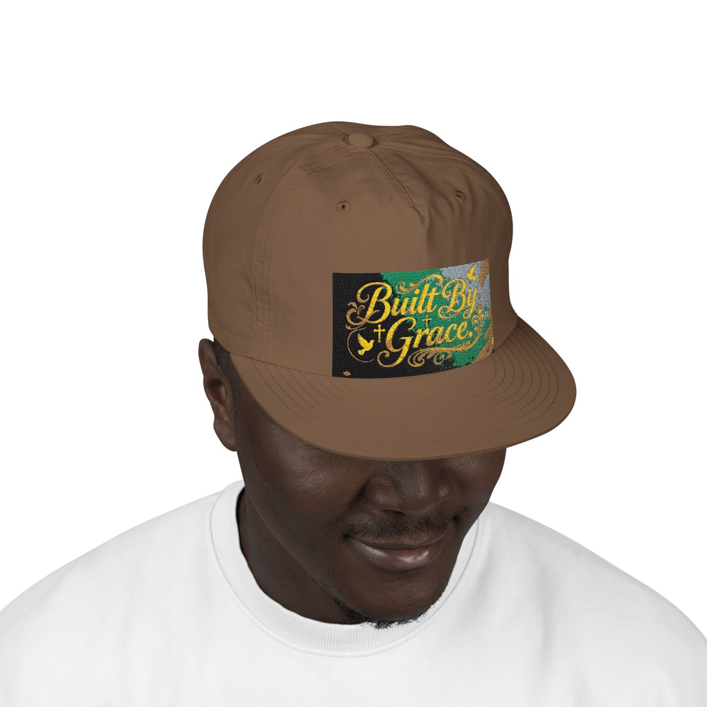 Built By Grace Surf Cap – Sequin Patch Beach Hat