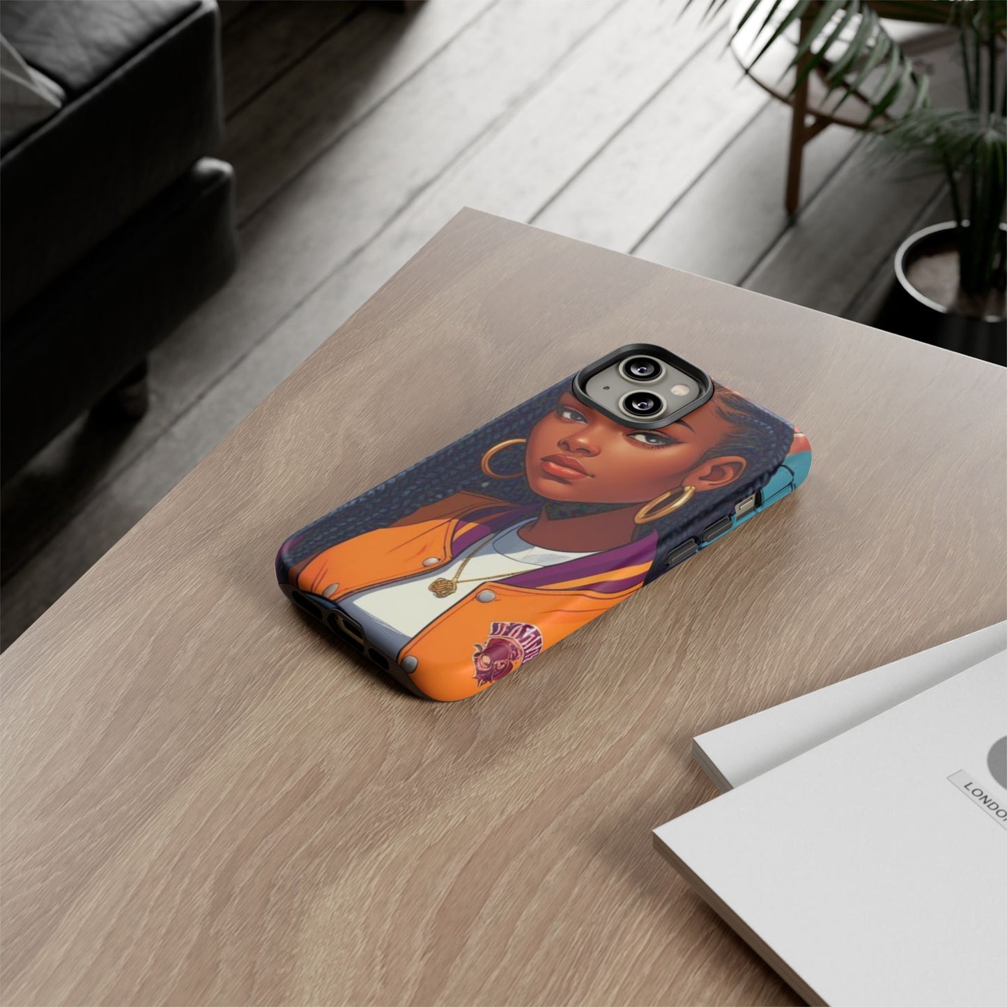 Stylish Phone Case - Urban Vibe, Tough Cases, Unique Artwork, Gifts for Teens, Trendy Accessories, Phone Protection, Girls