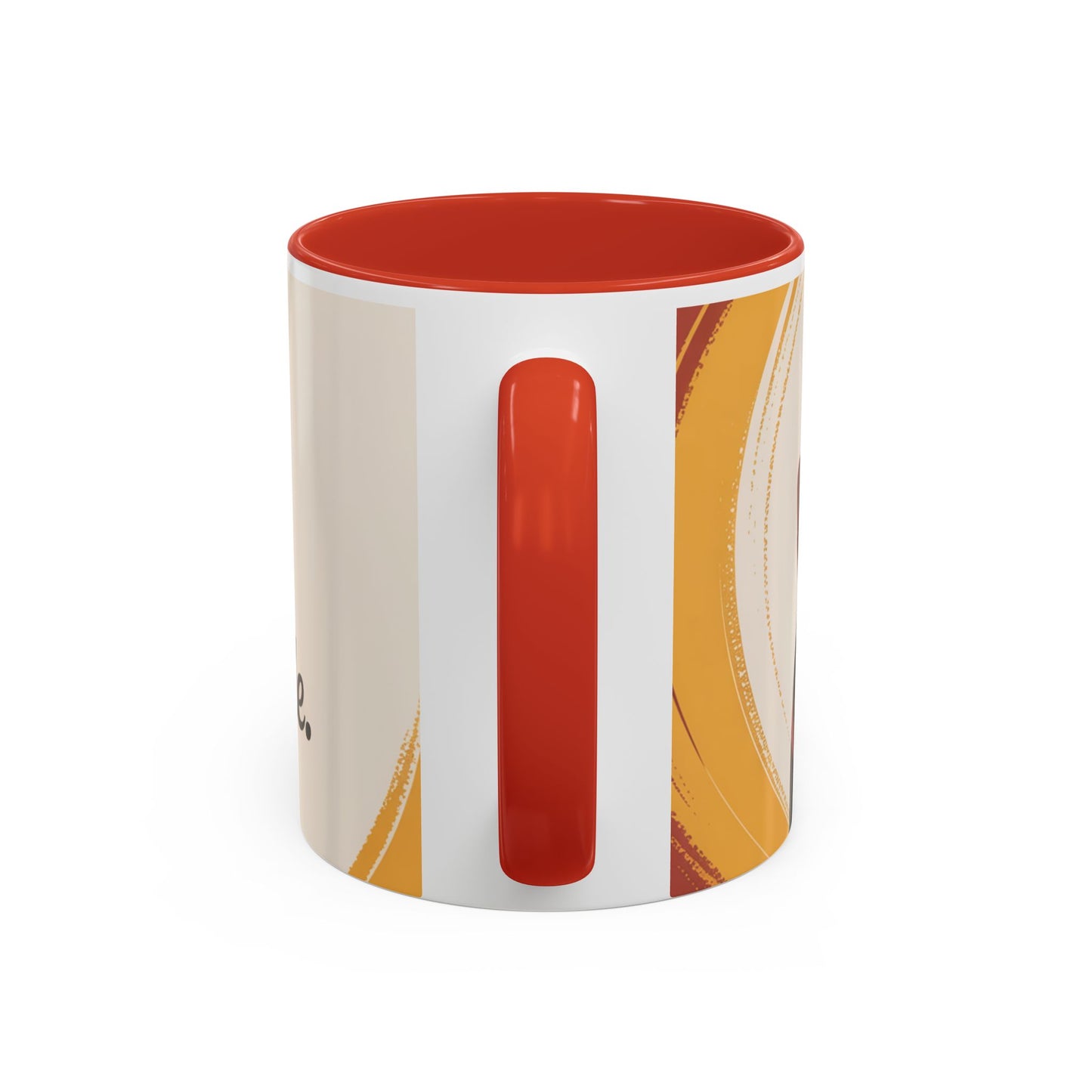 Unchained Unshaken Unstoppable Accent Coffee Mug, Juneteenth