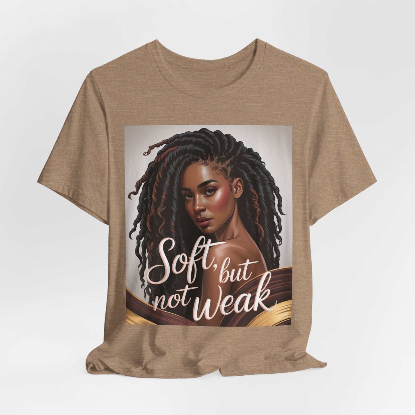 Empowering Unisex Tee - 'Soft, but not Weak' Graphic T-Shirt, Motivational Apparel, Inspirational Gift, Self-Love Statement Top, [...]