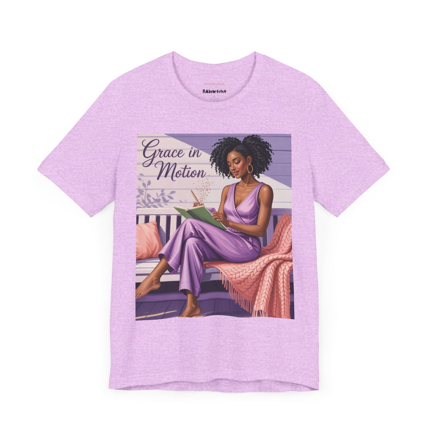 Grace in Motion Unisex Jersey Tee - Empowering Art for Relaxation and Self-Care