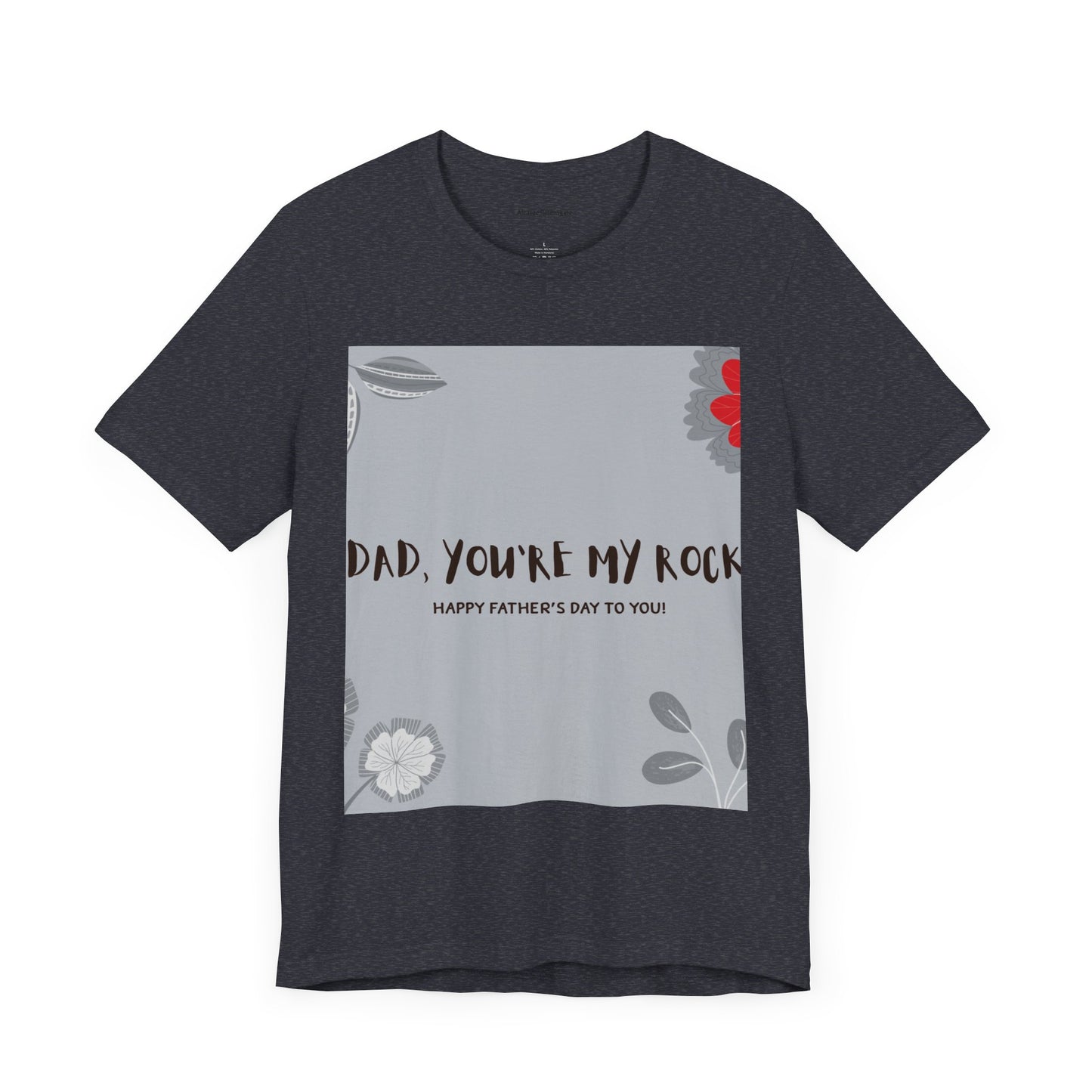 Father's Day Unisex Tee, Dad Gift Shirt, Casual Reminder, Family Love Apparel, Thoughtful Father's Day Gift