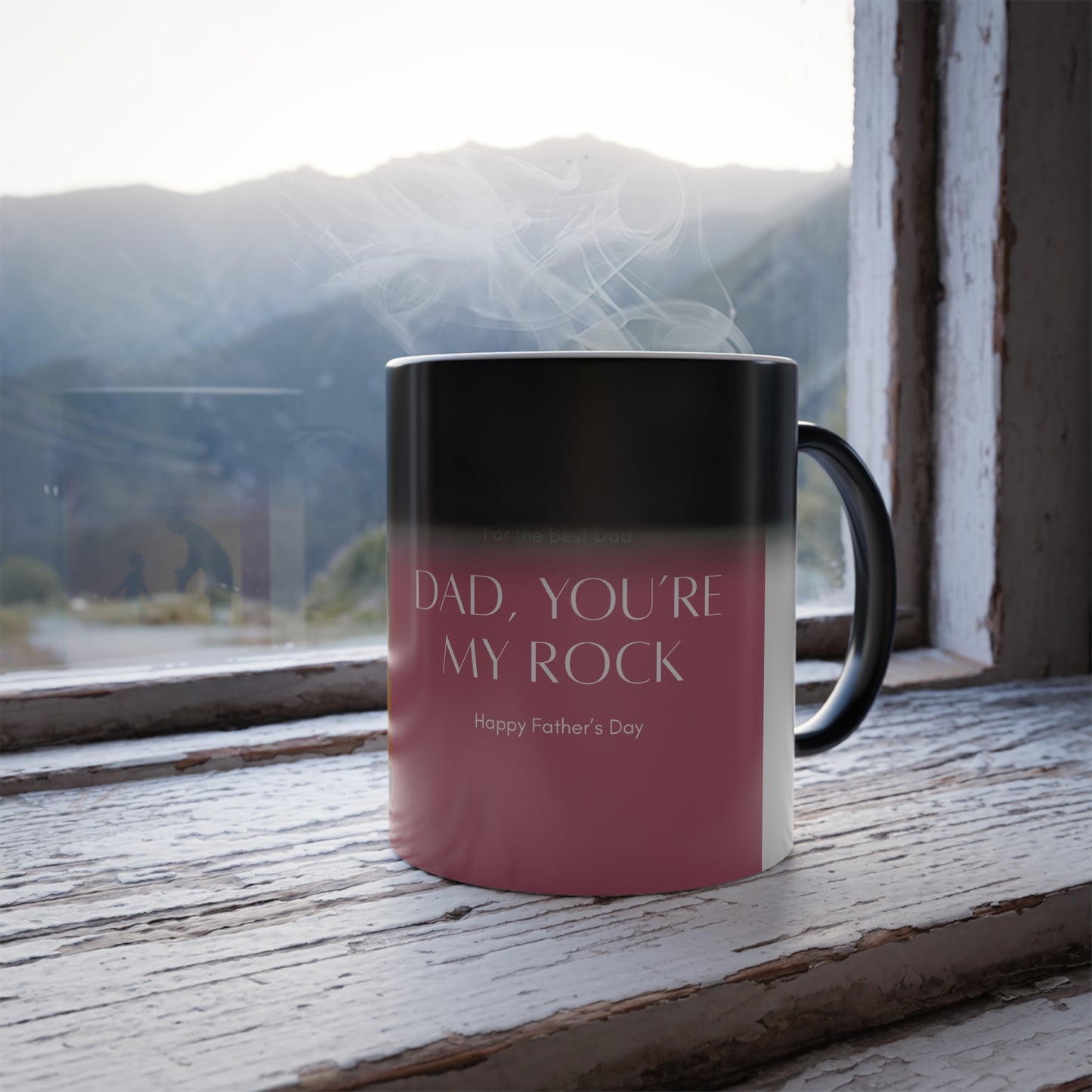 Color Morphing Mug, 11oz. Dad, Fathers day