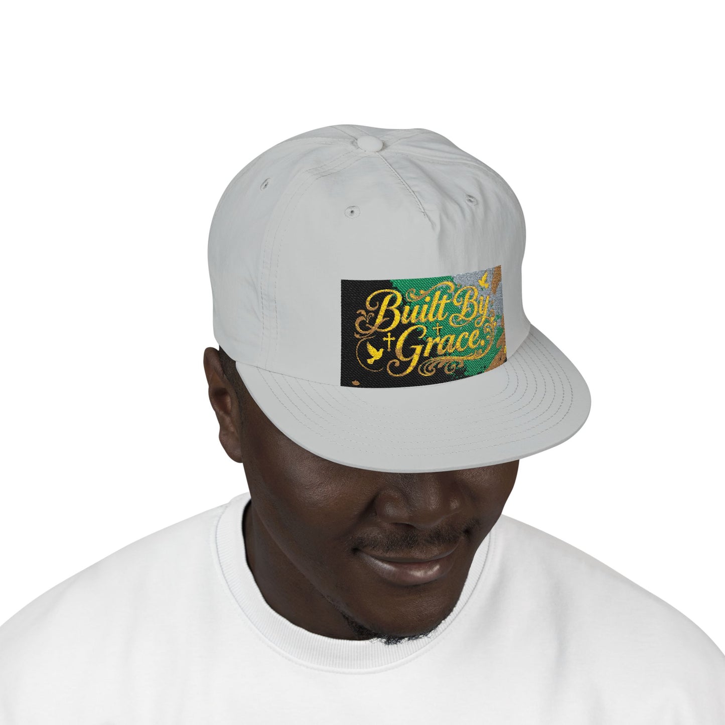 Built By Grace Surf Cap – Sequin Patch Beach Hat