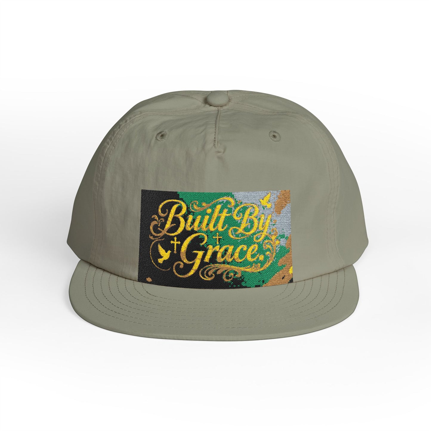 Built By Grace Surf Cap – Sequin Patch Beach Hat