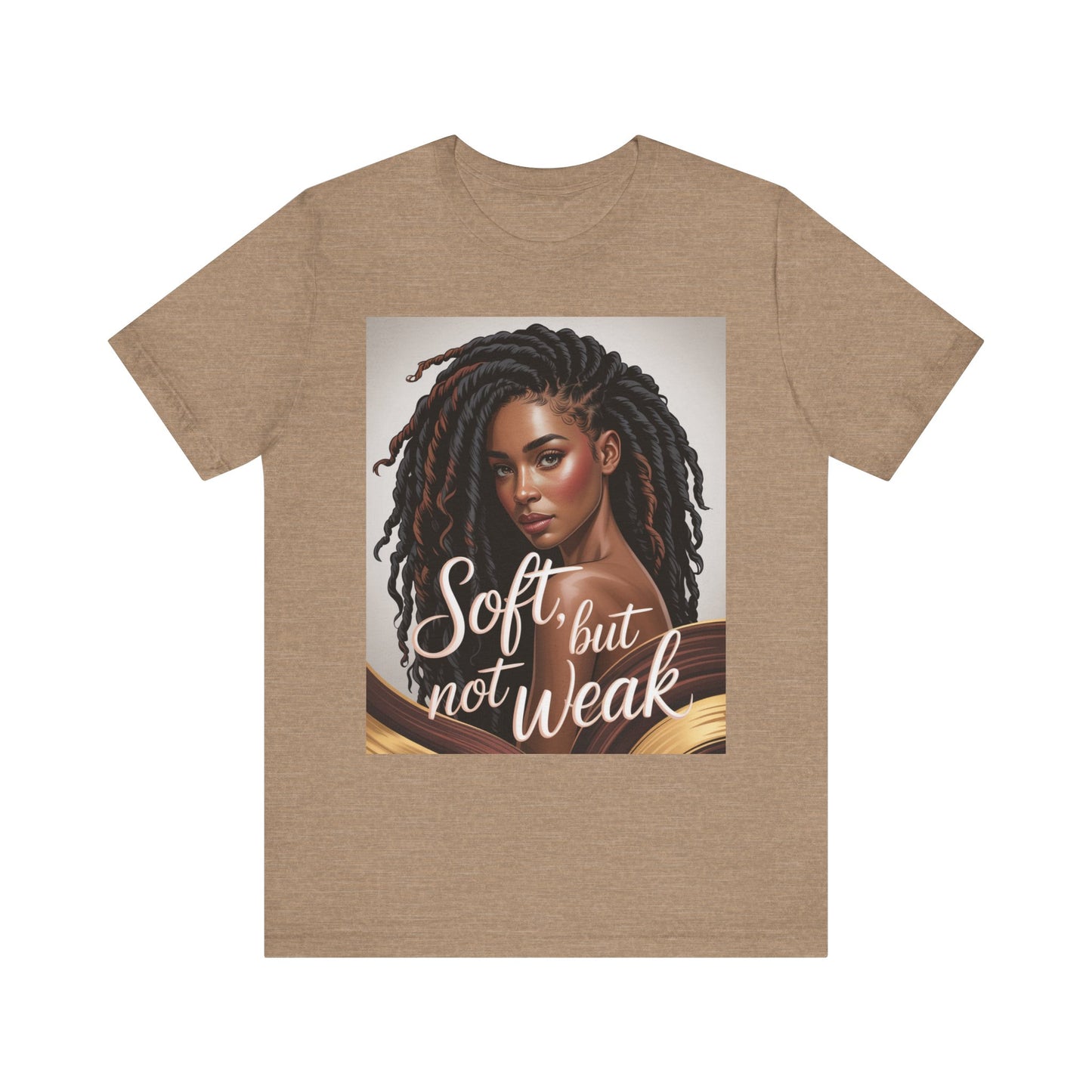 Empowering Unisex Tee - 'Soft, but not Weak' Graphic T-Shirt, Motivational Apparel, Inspirational Gift, Self-Love Statement Top, [...]