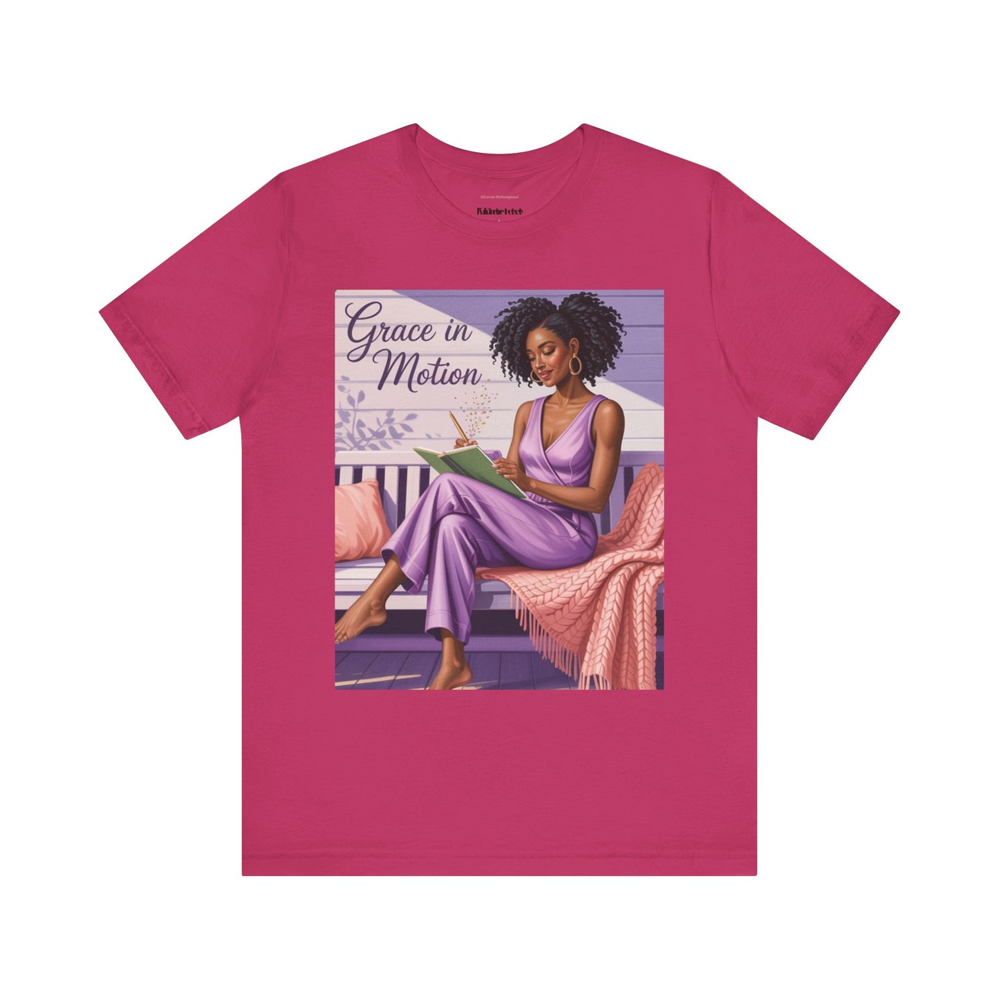 Grace in Motion Unisex Jersey Tee - Empowering Art for Relaxation and Self-Care
