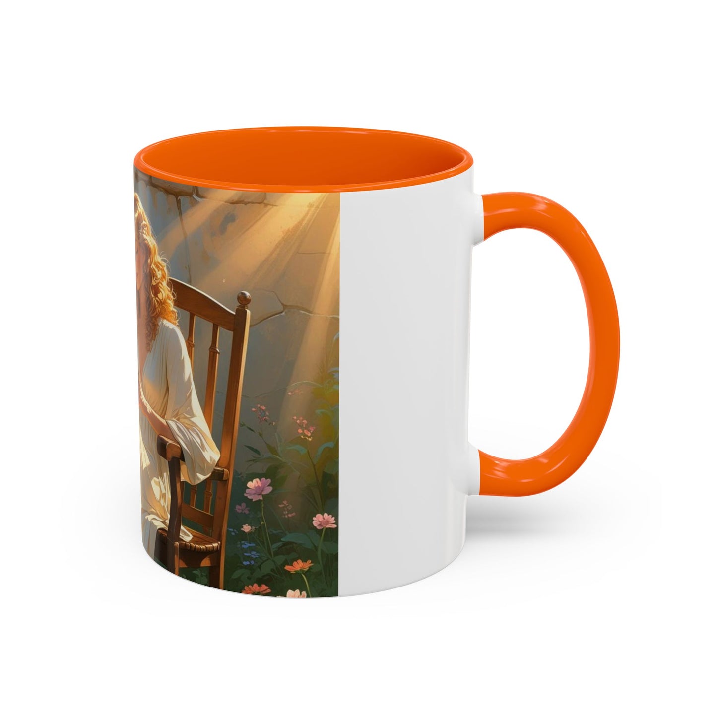 Accent Coffee Mug with Inspirational Design, Cozy Gift for Readers, Perfect for Relaxation, Home Decor, Warm Beverage Lover