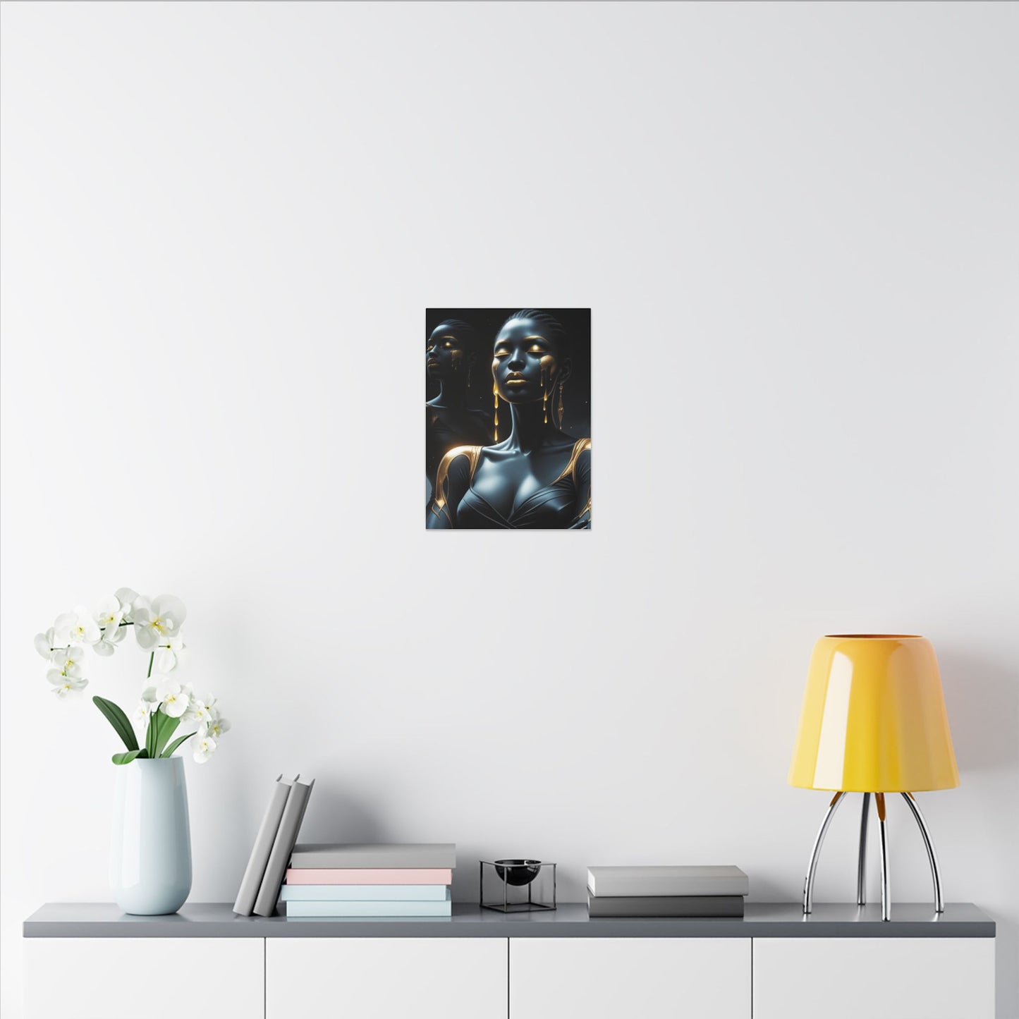 Stretched Canvas Art Print, Vibrant Home Decor, Unique Gift, Modern Wall Art, Artistic Statement Piece, Bohemian Decor