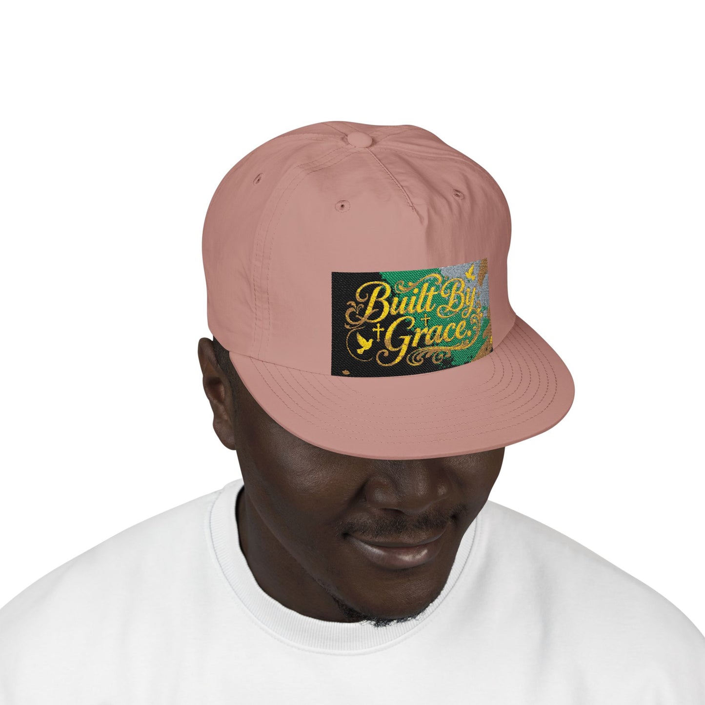 Built By Grace Surf Cap – Sequin Patch Beach Hat