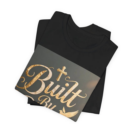 Built By Grace T‑Shirt — Christian Faith Inspirational Tee