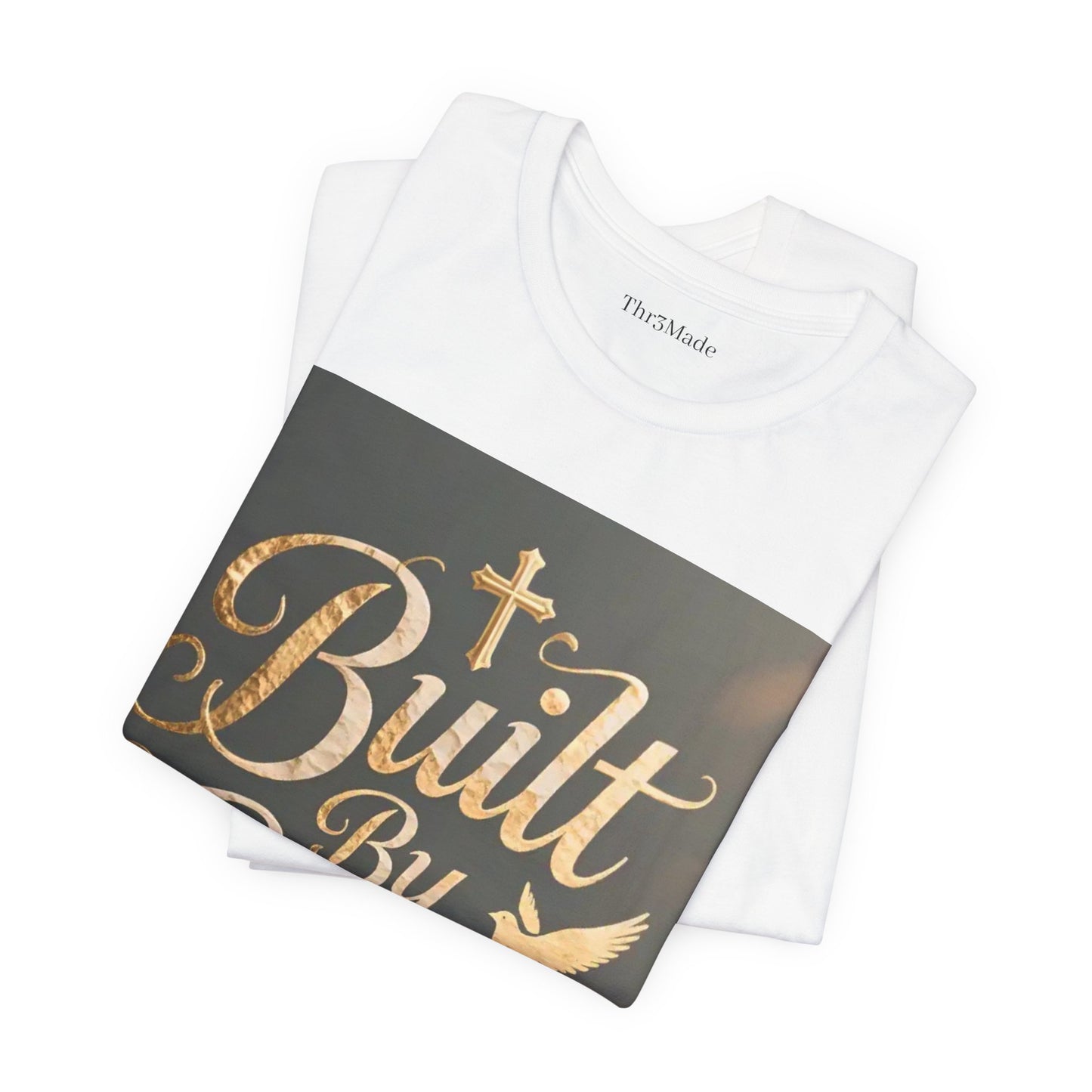 Built By Grace T‑Shirt — Christian Faith Inspirational Tee