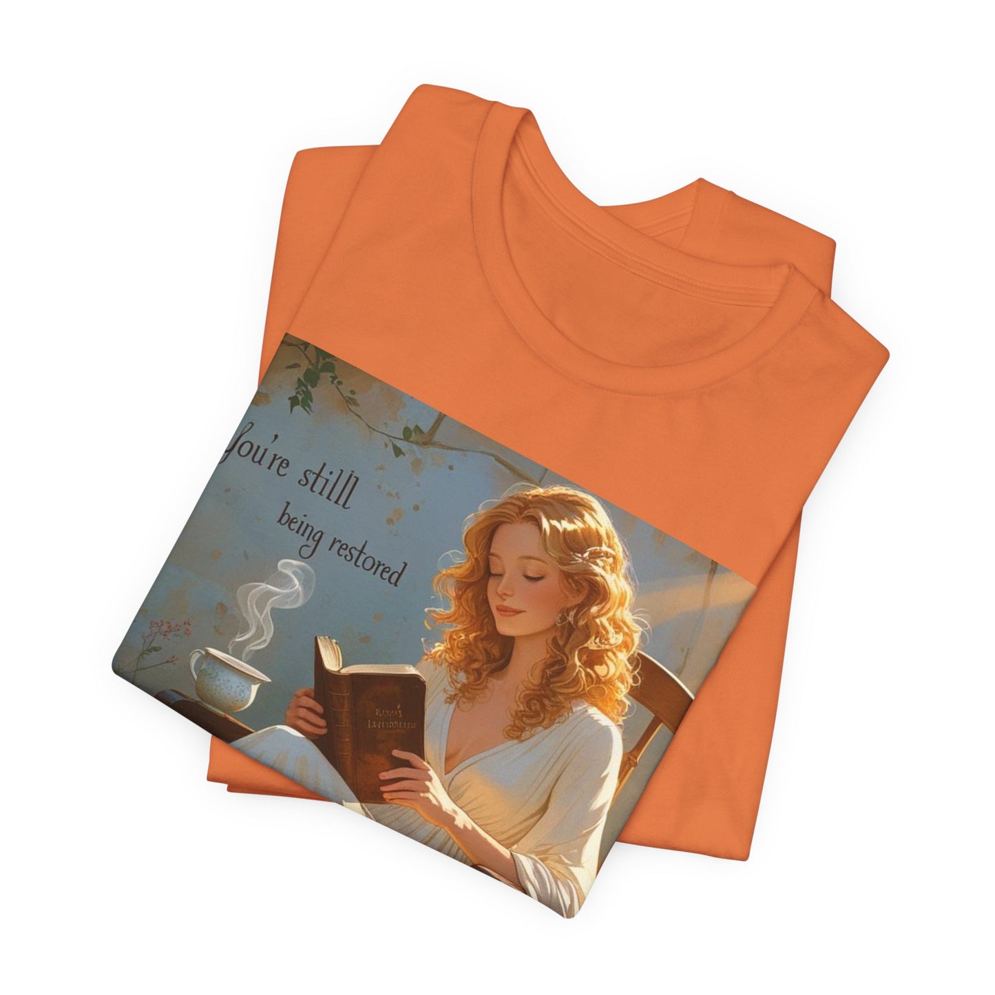 Relaxed Reading Tee - Vintage Aesthetic Tee, Book Lover Gift, Casual Wear, Literary Shirt, Cozy Fashion, women empowerment