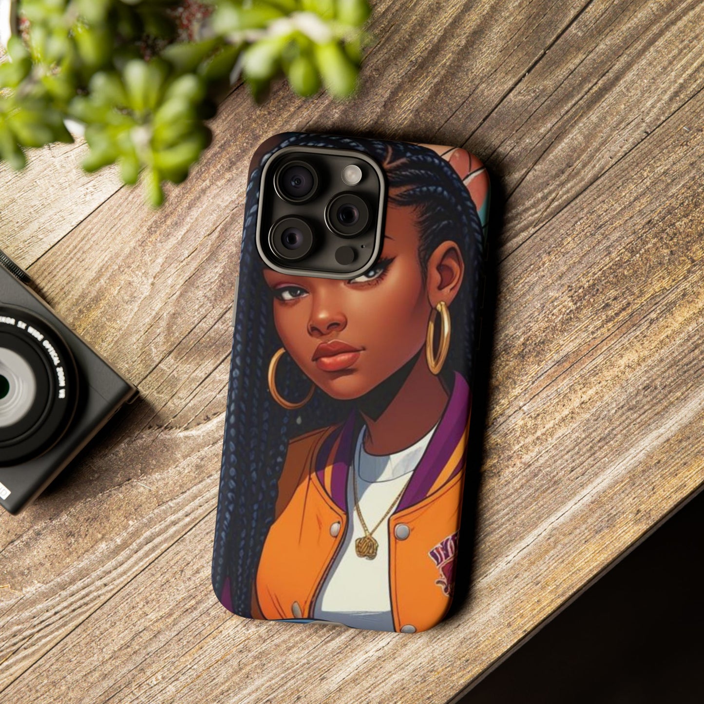Stylish Phone Case - Urban Vibe, Tough Cases, Unique Artwork, Gifts for Teens, Trendy Accessories, Phone Protection, Girls