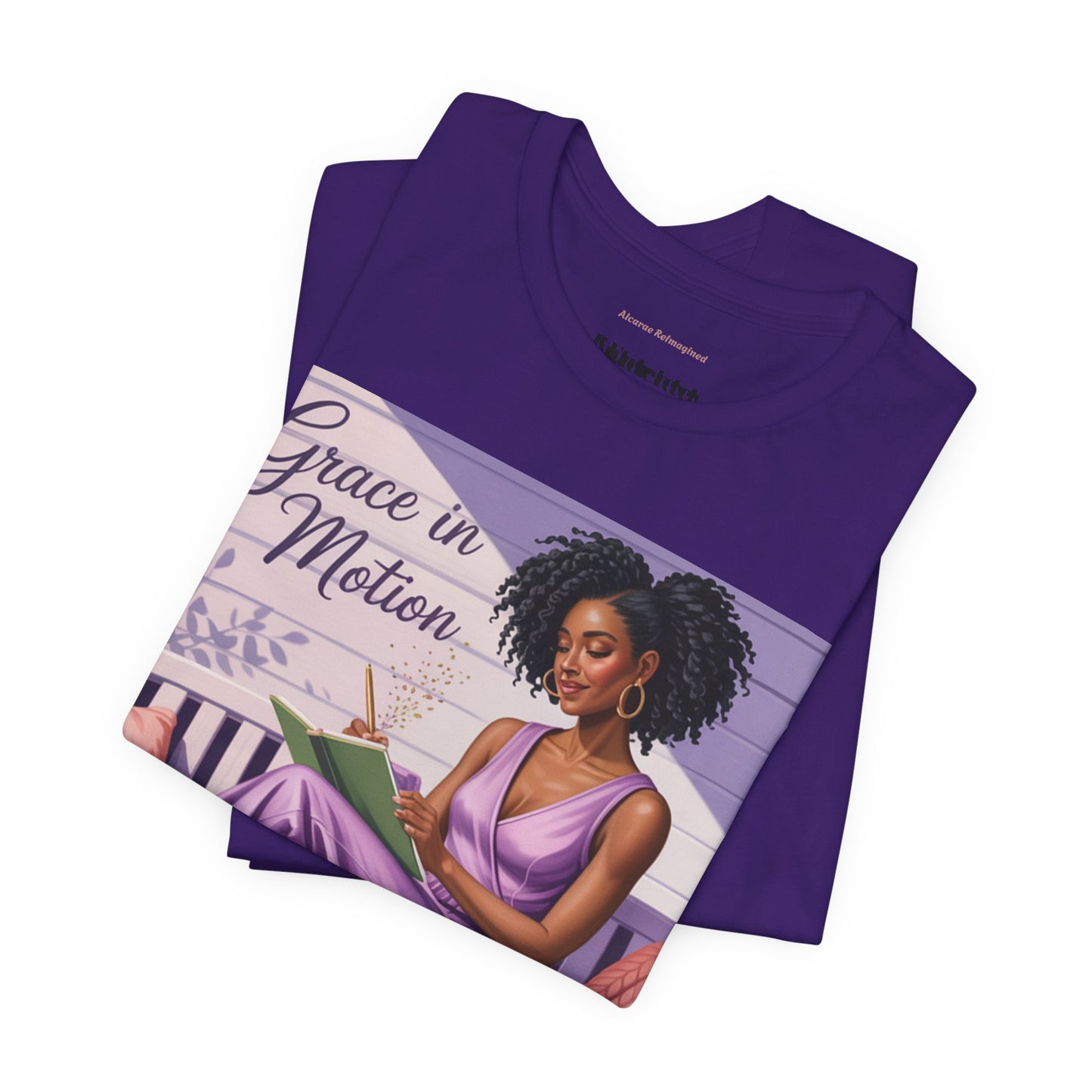 Grace in Motion Unisex Jersey Tee - Empowering Art for Relaxation and Self-Care