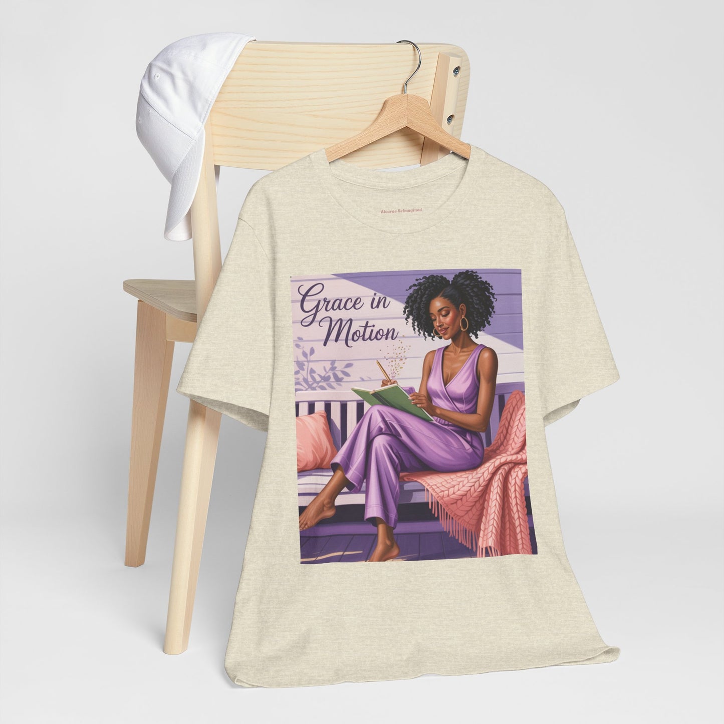 Grace in Motion Unisex Jersey Tee - Empowering Art for Relaxation and Self-Care