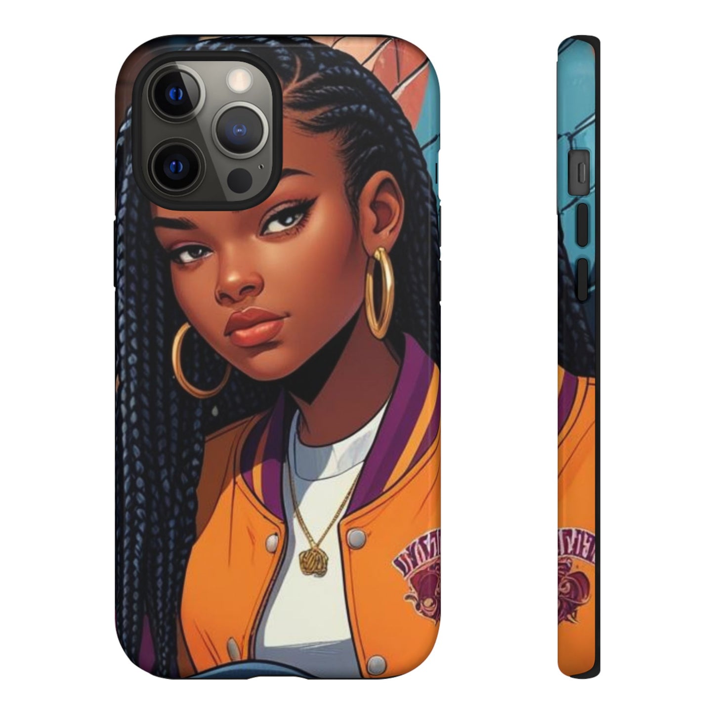 Stylish Phone Case - Urban Vibe, Tough Cases, Unique Artwork, Gifts for Teens, Trendy Accessories, Phone Protection, Girls