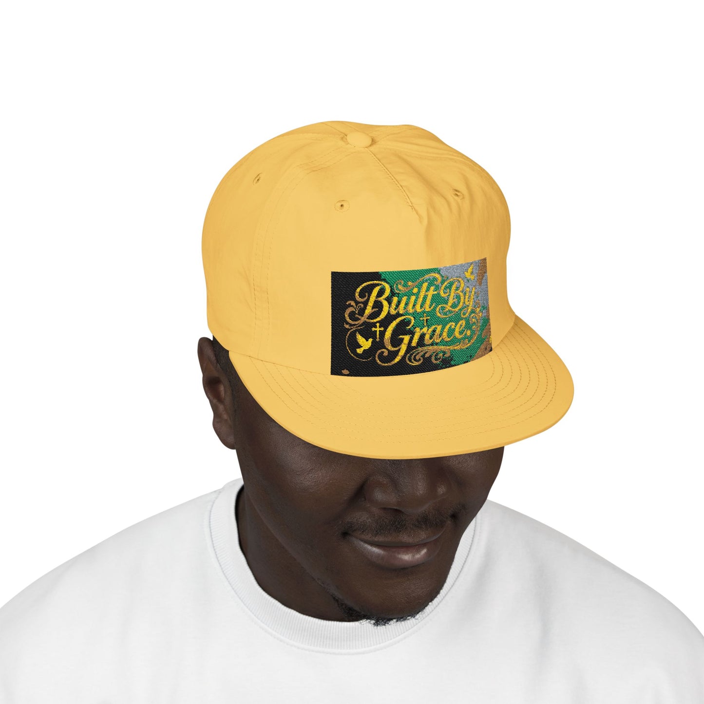 Built By Grace Surf Cap – Sequin Patch Beach Hat