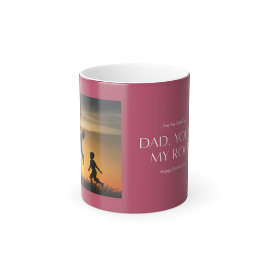 Color Morphing Mug, 11oz. Dad, Fathers day