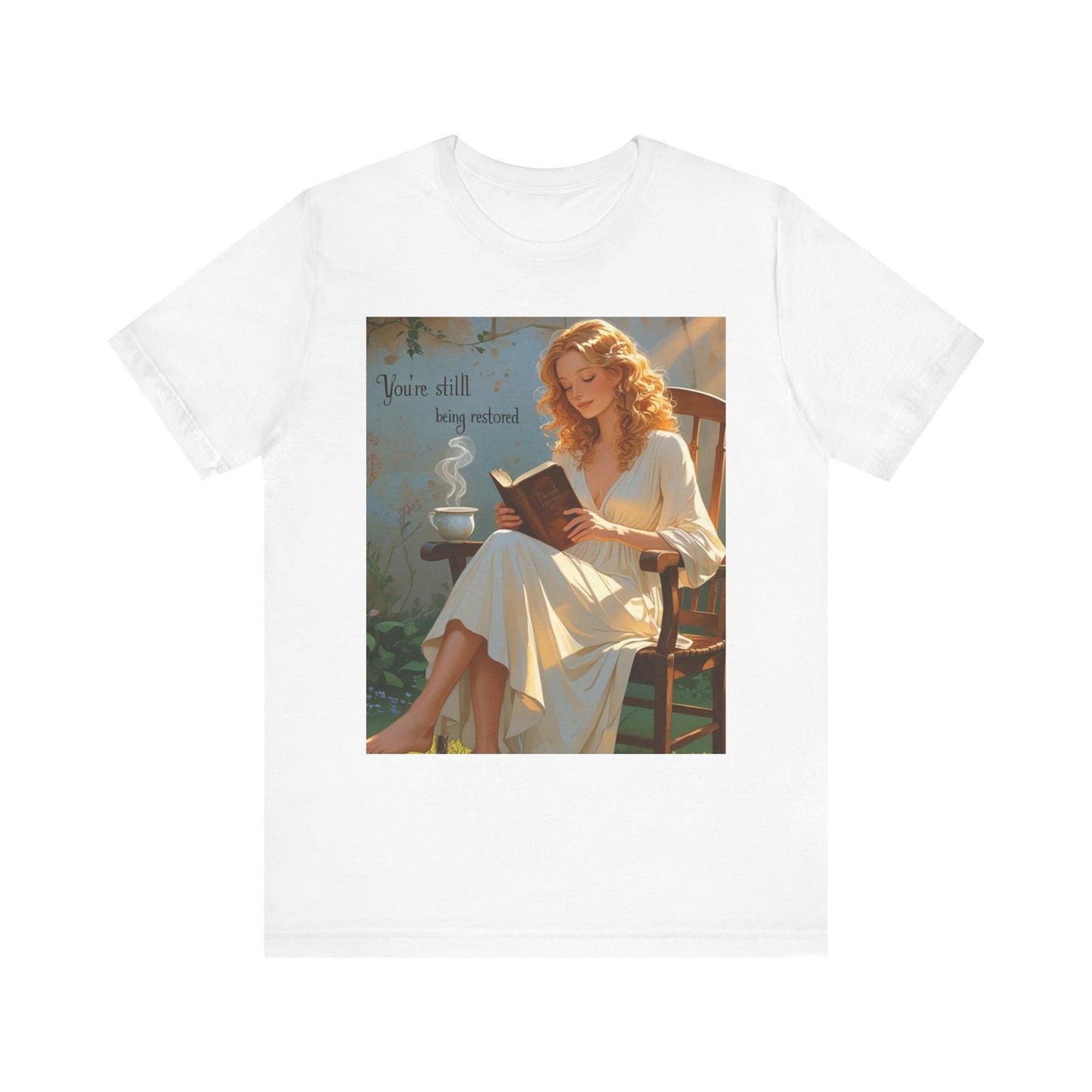 Relaxed Reading Tee - Vintage Aesthetic Tee, Book Lover Gift, Casual Wear, Literary Shirt, Cozy Fashion, women empowerment