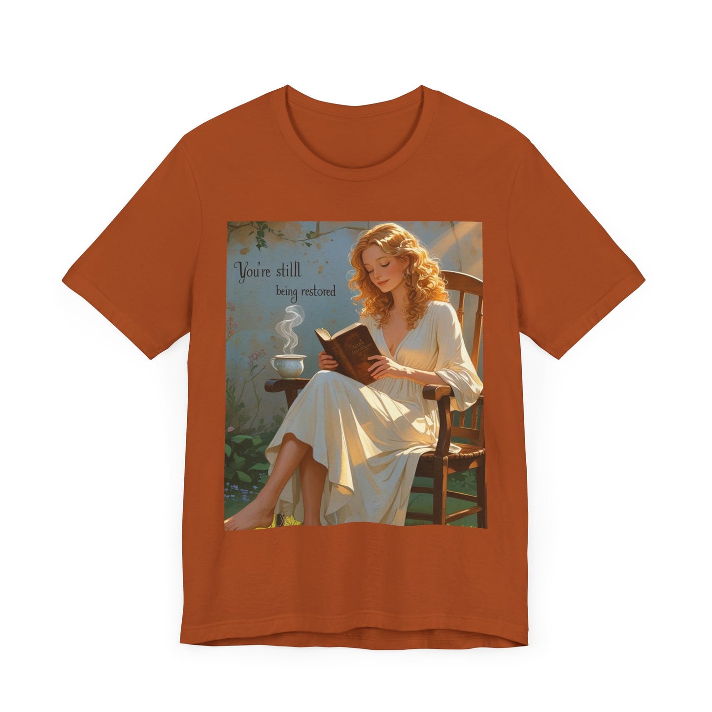 Relaxed Reading Tee - Vintage Aesthetic Tee, Book Lover Gift, Casual Wear, Literary Shirt, Cozy Fashion, women empowerment