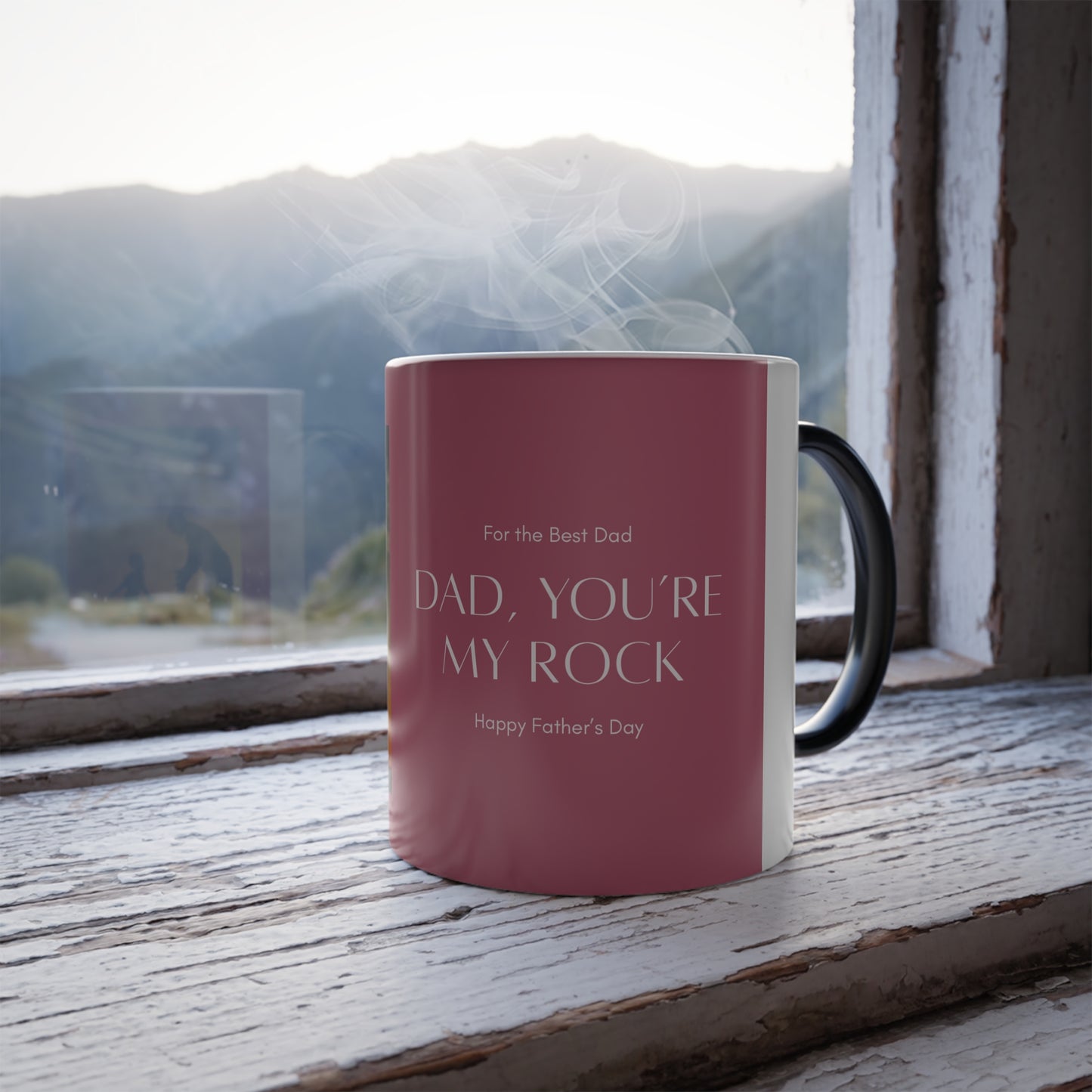 Color Morphing Mug, 11oz. Dad, Fathers day