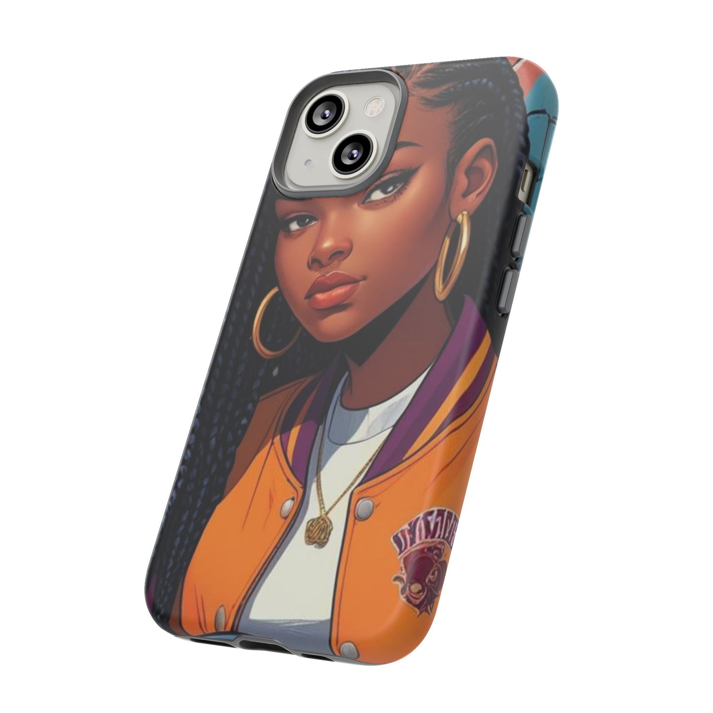 Stylish Phone Case - Urban Vibe, Tough Cases, Unique Artwork, Gifts for Teens, Trendy Accessories, Phone Protection, Girls