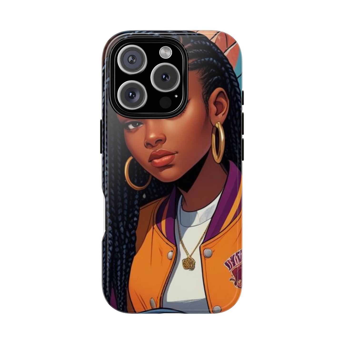 Stylish Phone Case - Urban Vibe, Tough Cases, Unique Artwork, Gifts for Teens, Trendy Accessories, Phone Protection, Girls