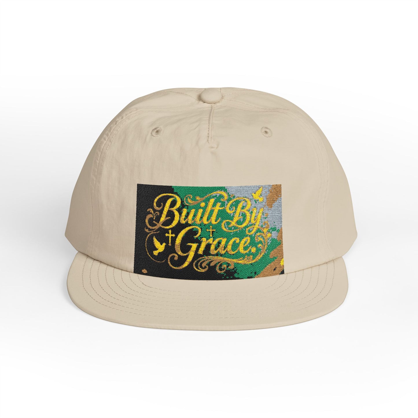 Built By Grace Surf Cap – Sequin Patch Beach Hat