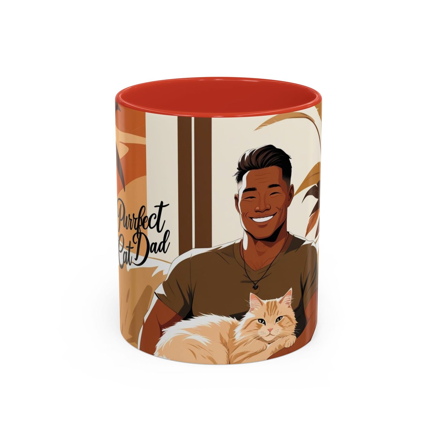 Perfect Dad Coffee Mug | Cat Lover Gift | Fun Mug for Dad | Personalized Drinkware | Fathers Day Gift Idea | Coffee Cup for Cat Dads