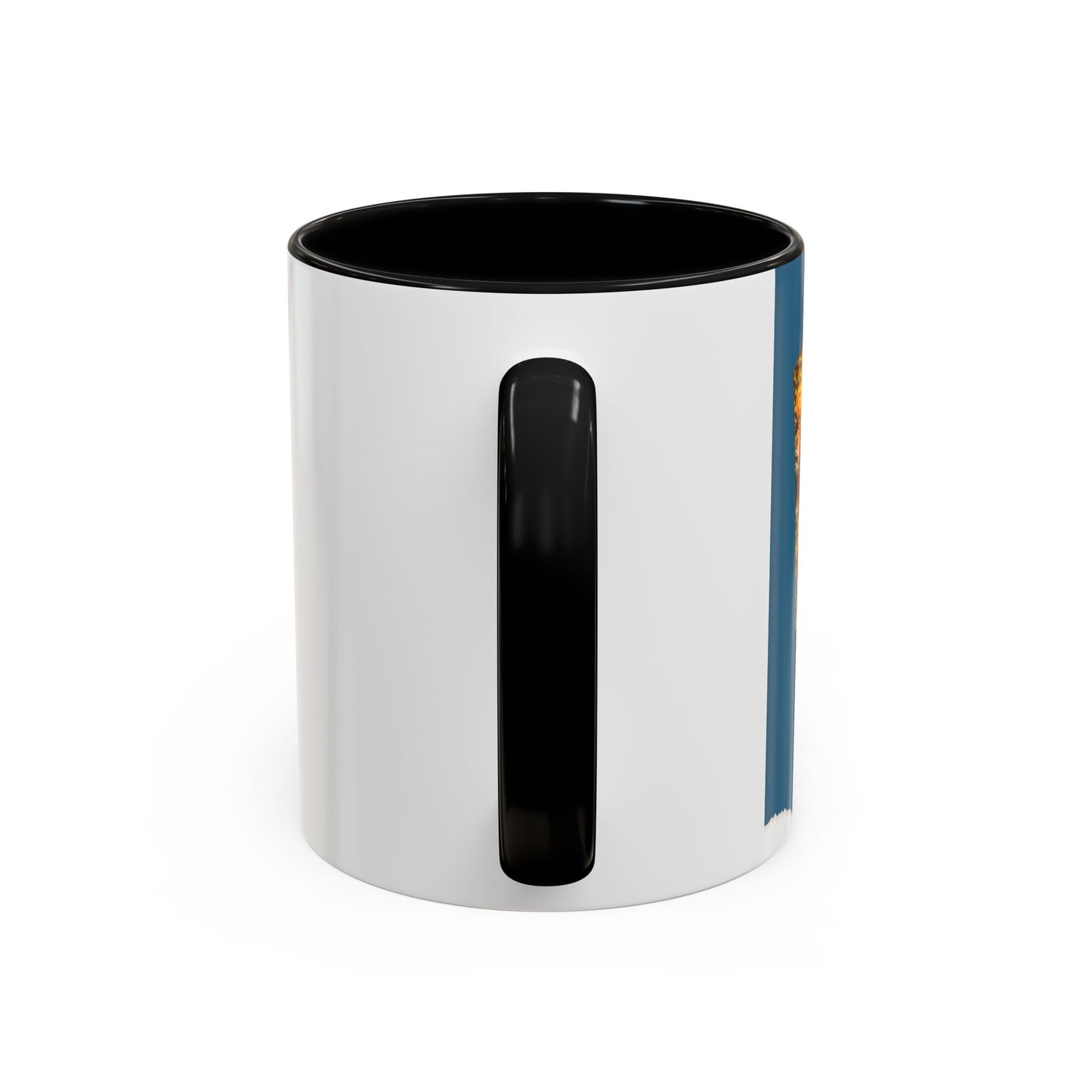 Dad's Love Accent Coffee Mug, Inspirational Dad Mug, Father's Day Gift, Personalized Coffee Cup, Unique Gift for Dad, Family Reminder