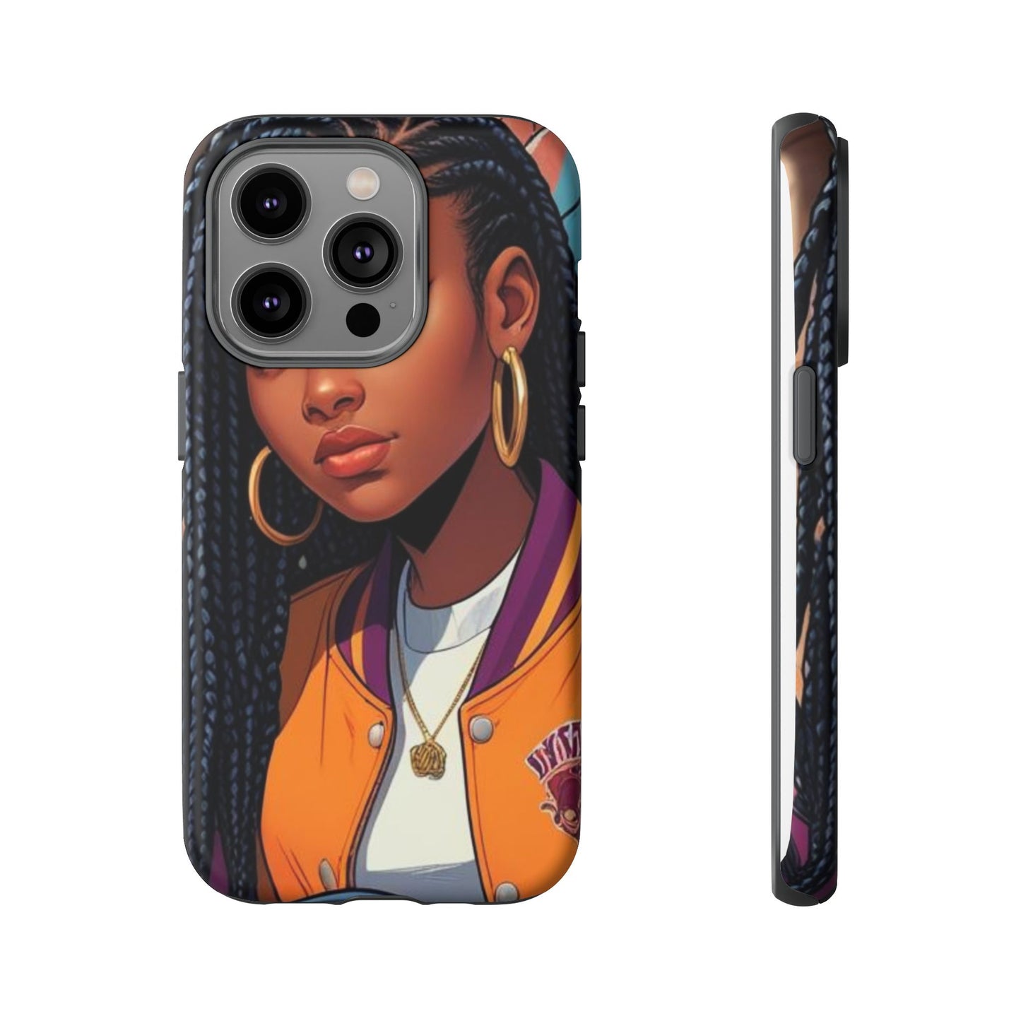 Stylish Phone Case - Urban Vibe, Tough Cases, Unique Artwork, Gifts for Teens, Trendy Accessories, Phone Protection, Girls