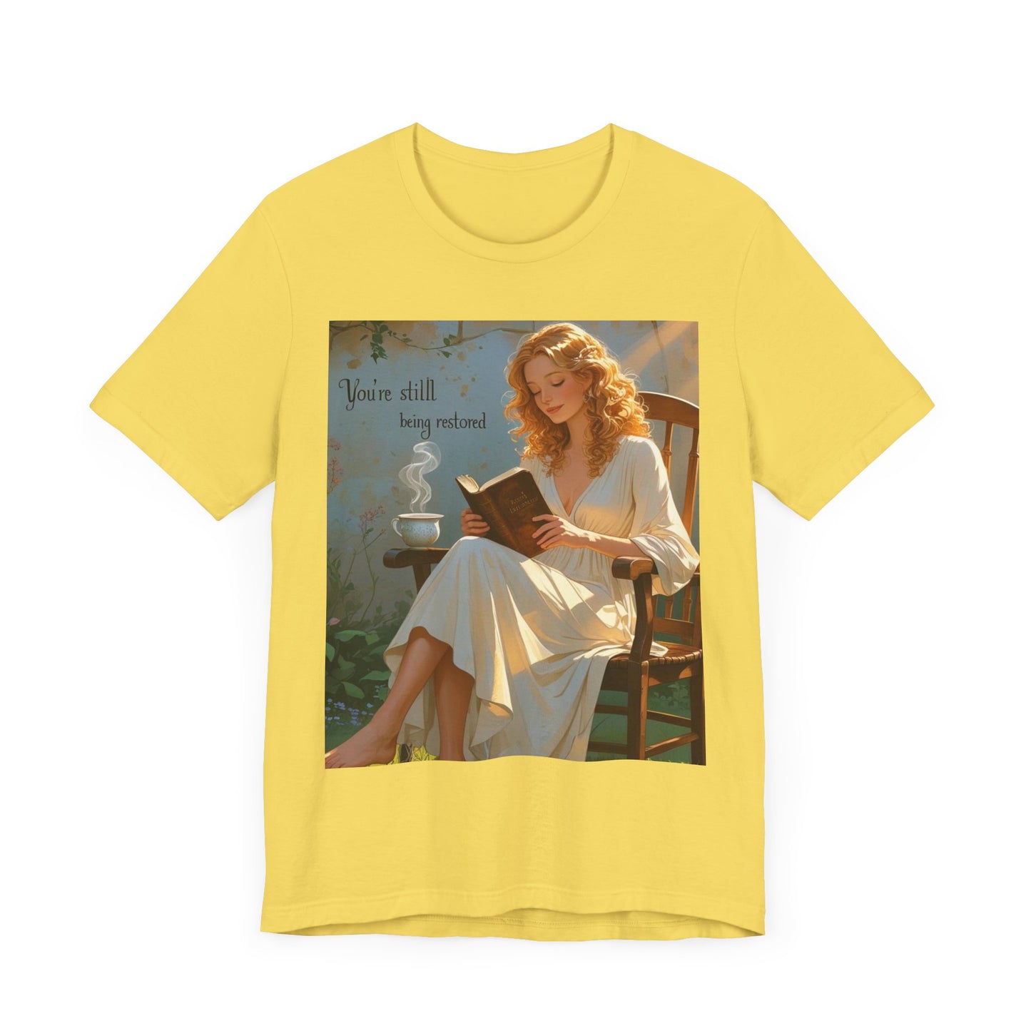 Relaxed Reading Tee - Vintage Aesthetic Tee, Book Lover Gift, Casual Wear, Literary Shirt, Cozy Fashion, women empowerment