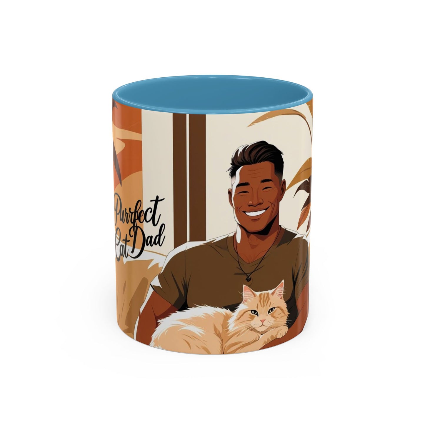 Perfect Dad Coffee Mug | Cat Lover Gift | Fun Mug for Dad | Personalized Drinkware | Fathers Day Gift Idea | Coffee Cup for Cat Dads