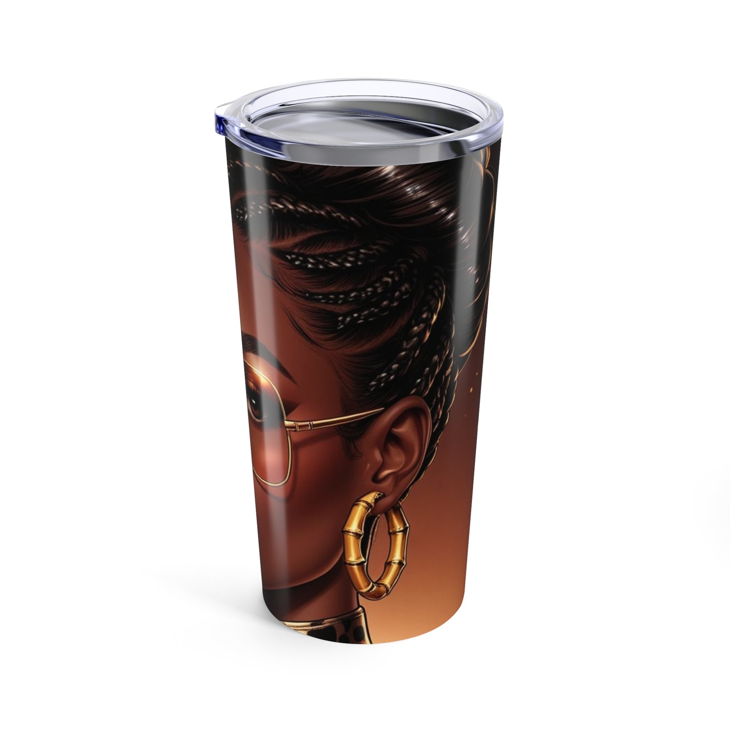 Stylish Tumbler for Confident Souls - Unapologetically Radiant Mug, Travel Cup, Motivational Gift, Unique Drinkware, Sip in Style