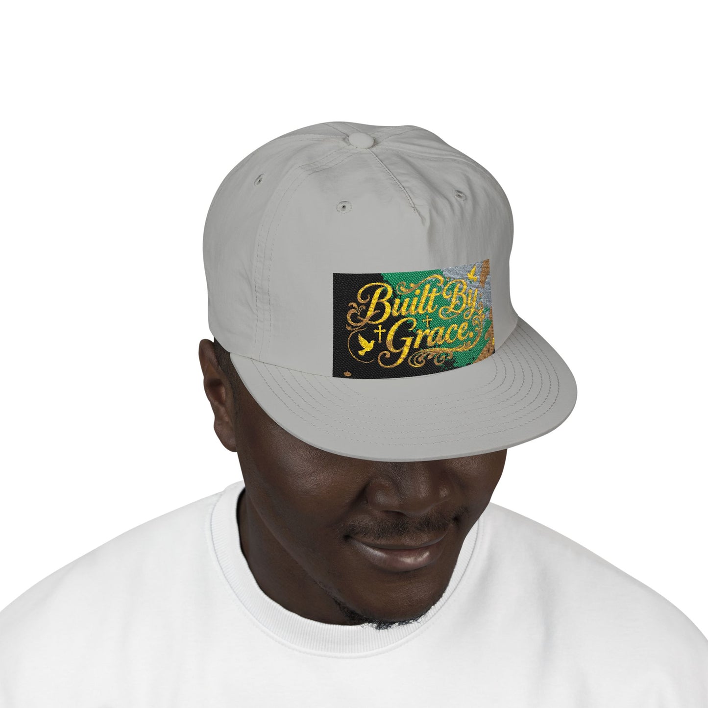 Built By Grace Surf Cap – Sequin Patch Beach Hat