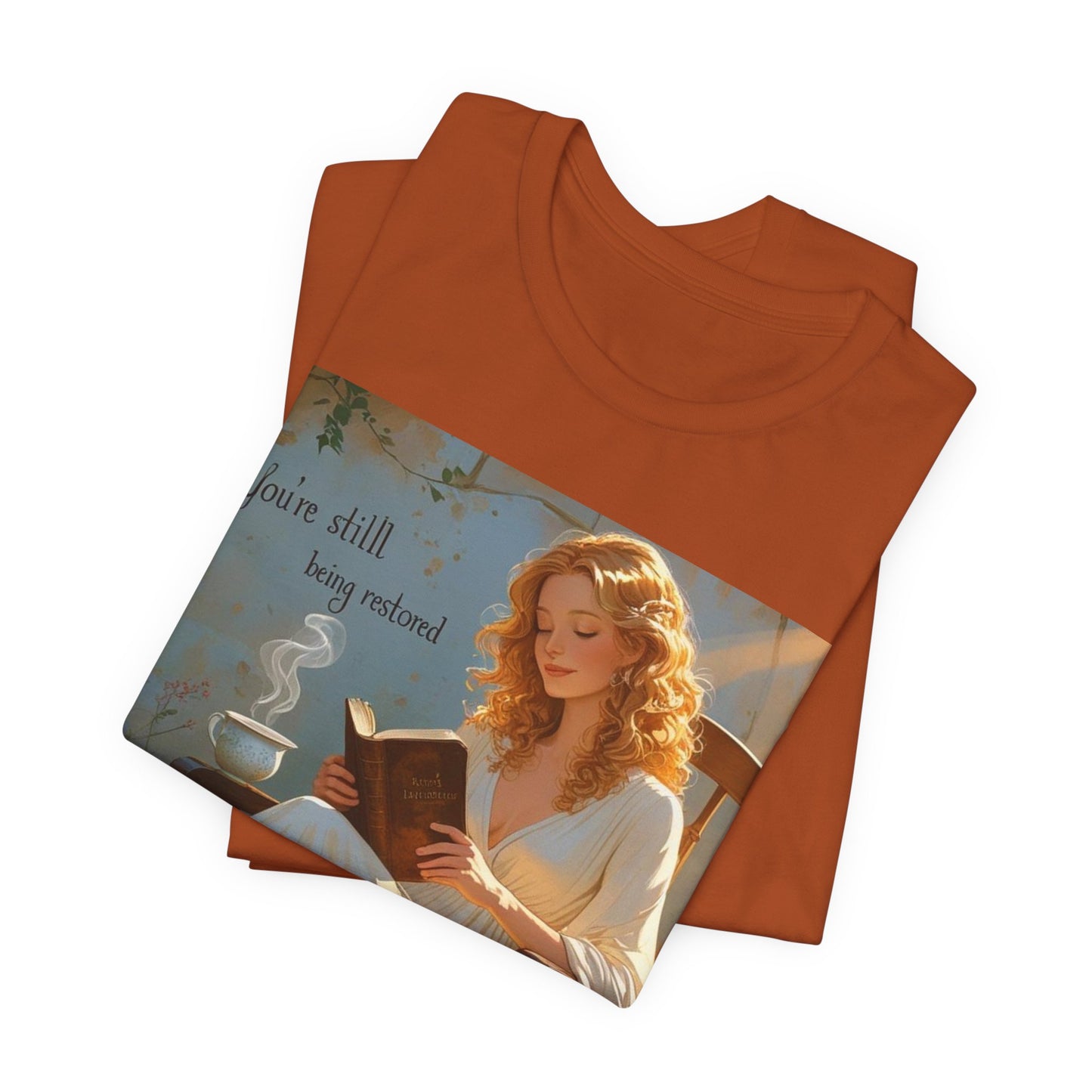 Relaxed Reading Tee - Vintage Aesthetic Tee, Book Lover Gift, Casual Wear, Literary Shirt, Cozy Fashion, women empowerment