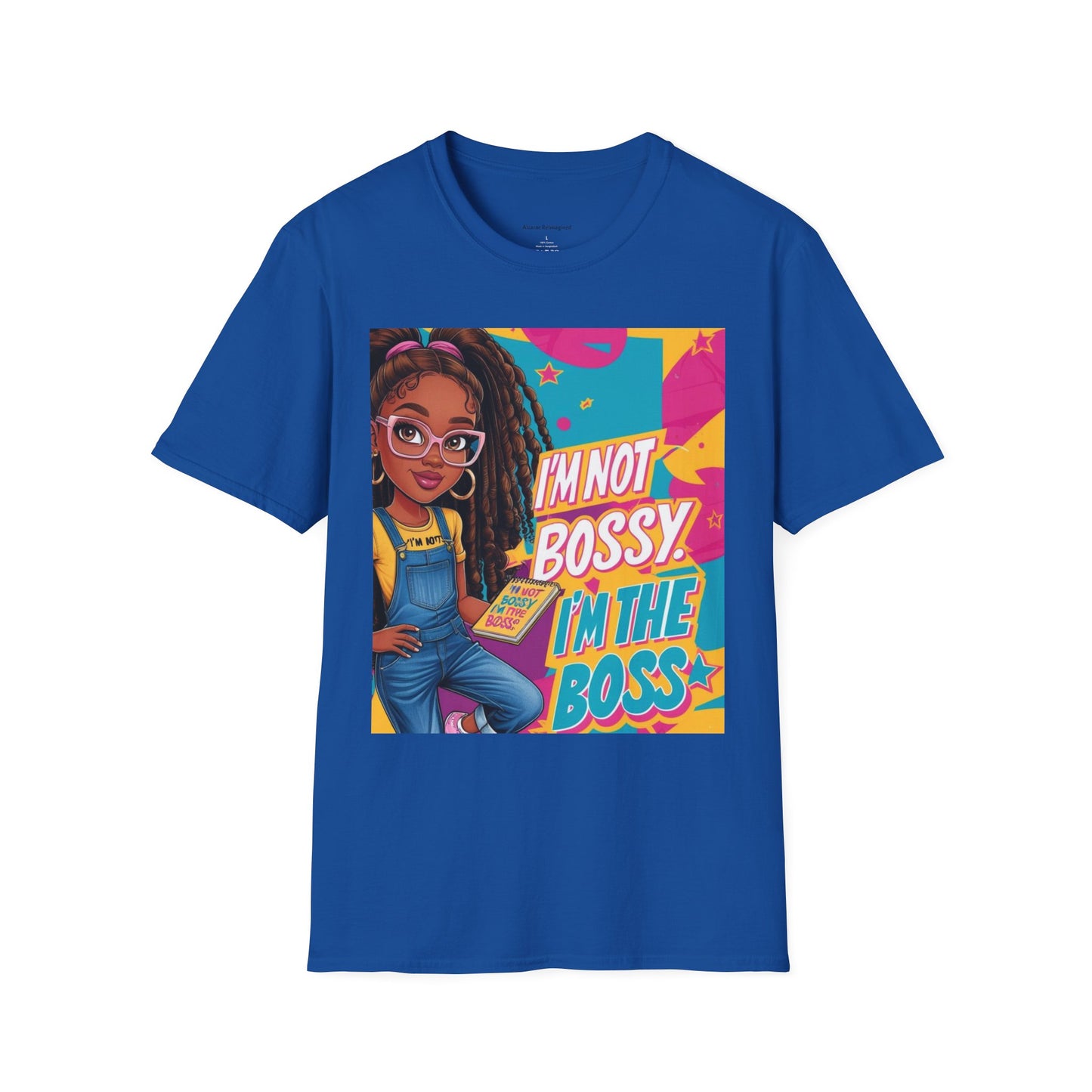 Boss Lady T-Shirt - Fun Graphic Tee for Creative Souls, Empowering Gift, Casual Wear, Birthday Gift, Back to School