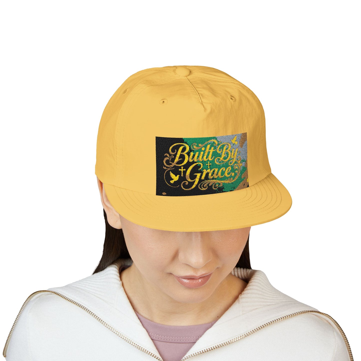 Built By Grace Surf Cap – Sequin Patch Beach Hat
