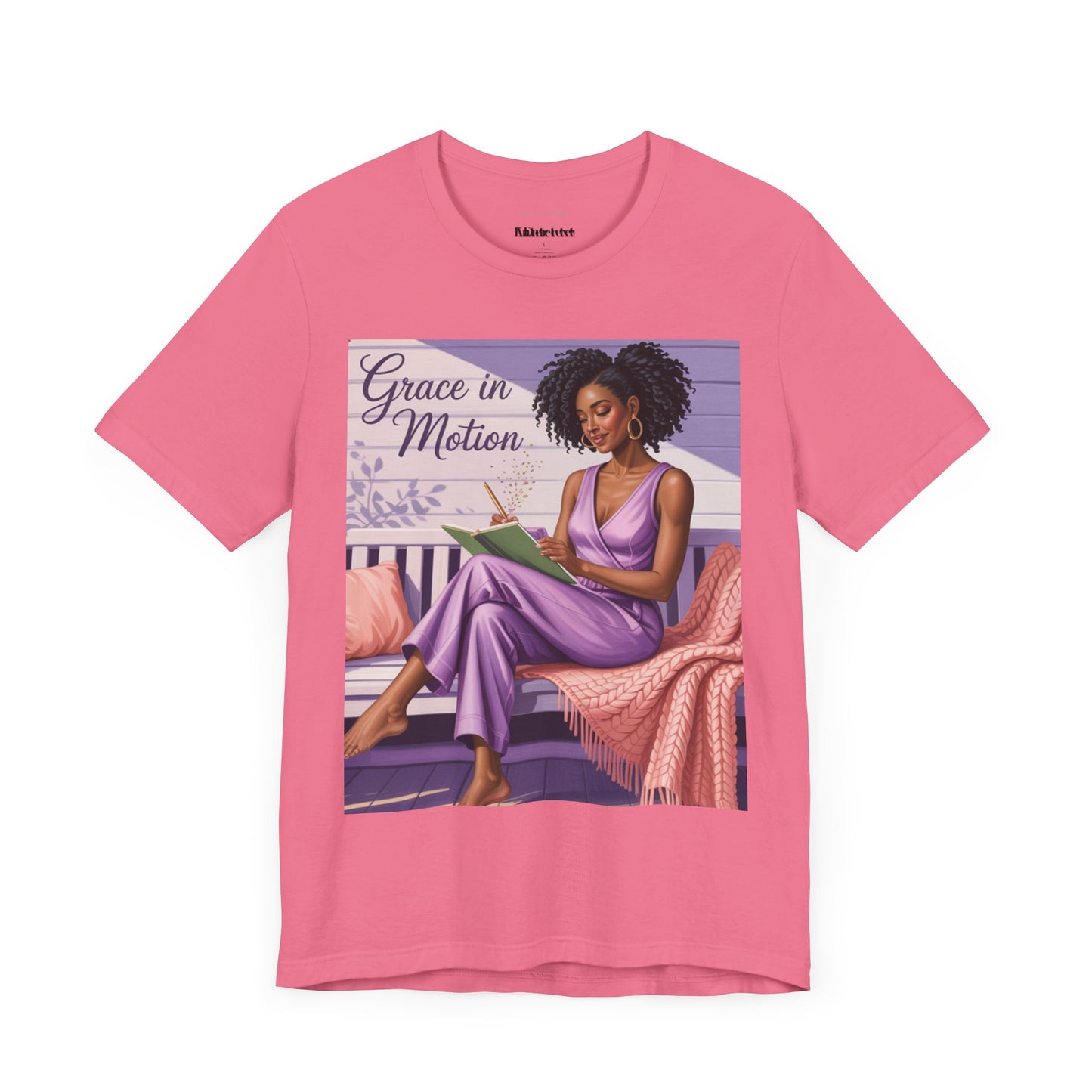 Grace in Motion Unisex Jersey Tee - Empowering Art for Relaxation and Self-Care