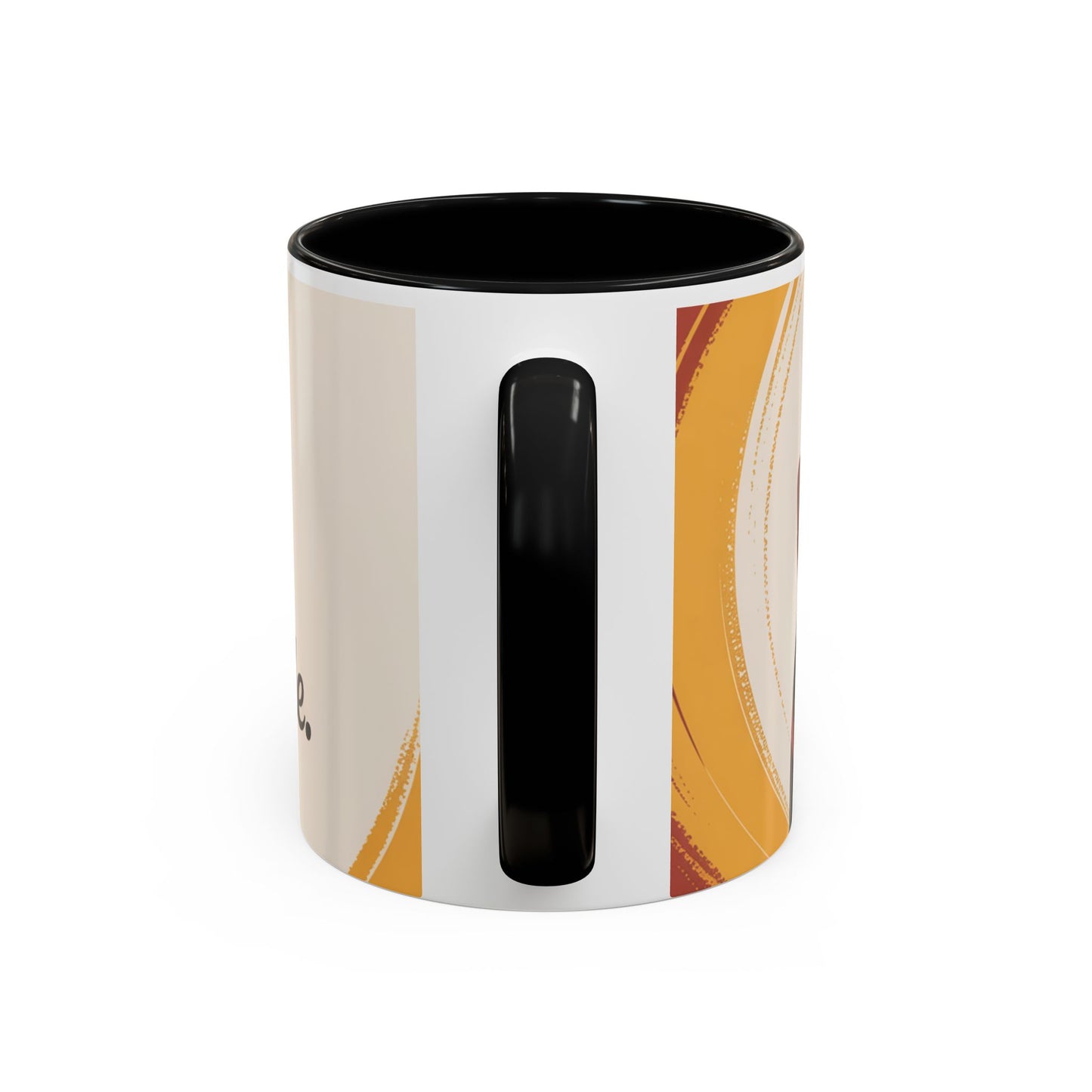 Unchained Unshaken Unstoppable Accent Coffee Mug, Juneteenth