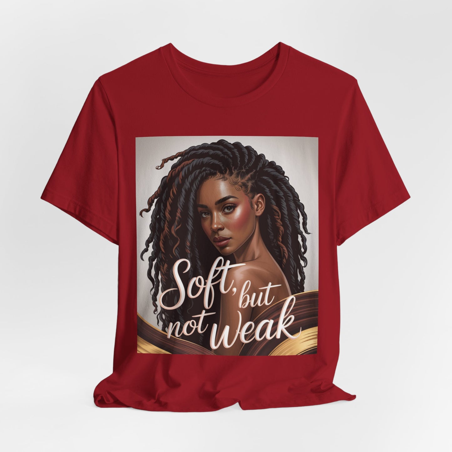 Empowering Unisex Tee - 'Soft, but not Weak' Graphic T-Shirt, Motivational Apparel, Inspirational Gift, Self-Love Statement Top, [...]